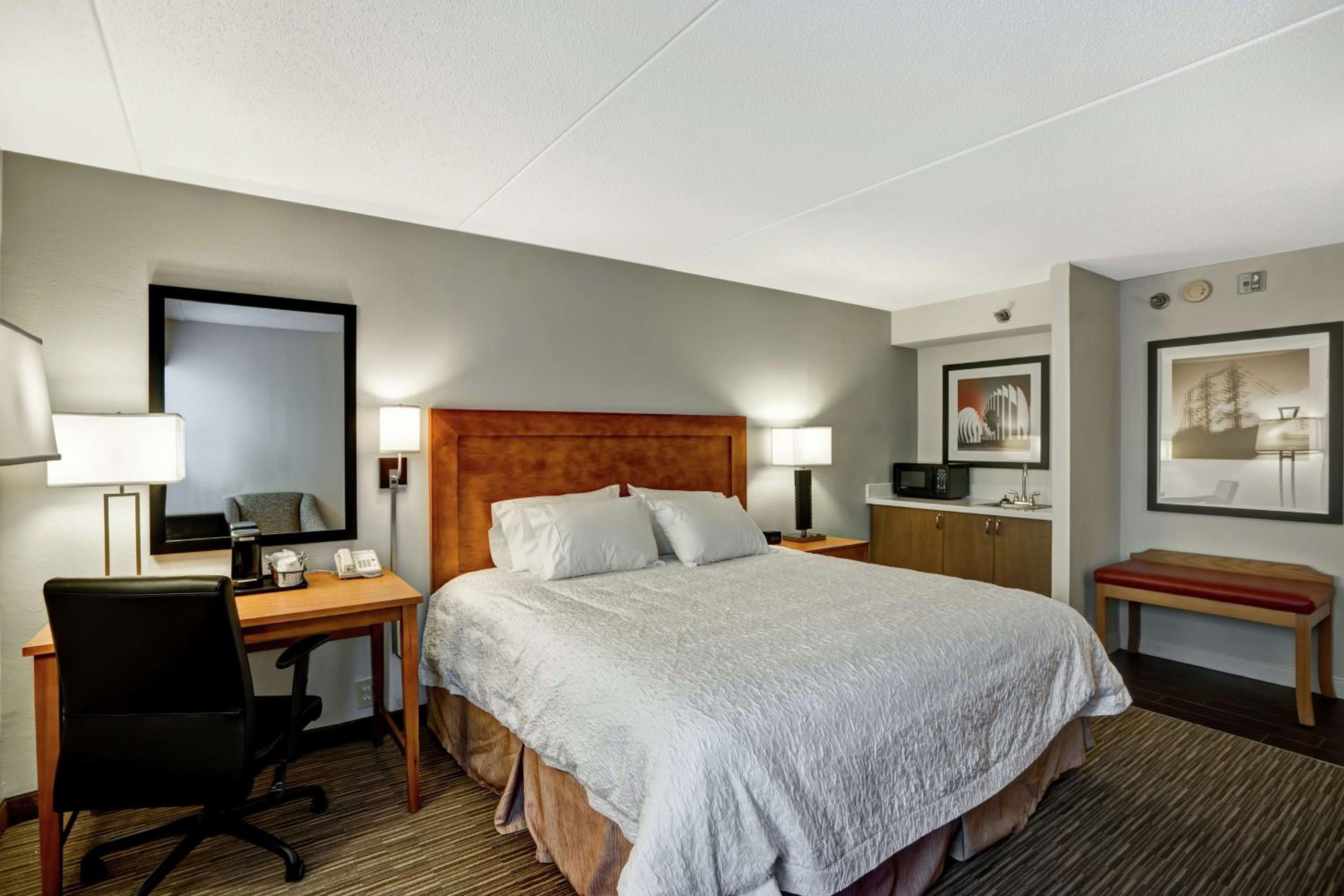King Room - Hearing Accessible/Non-Smoking with mini-fridge & microwave - Photo 1