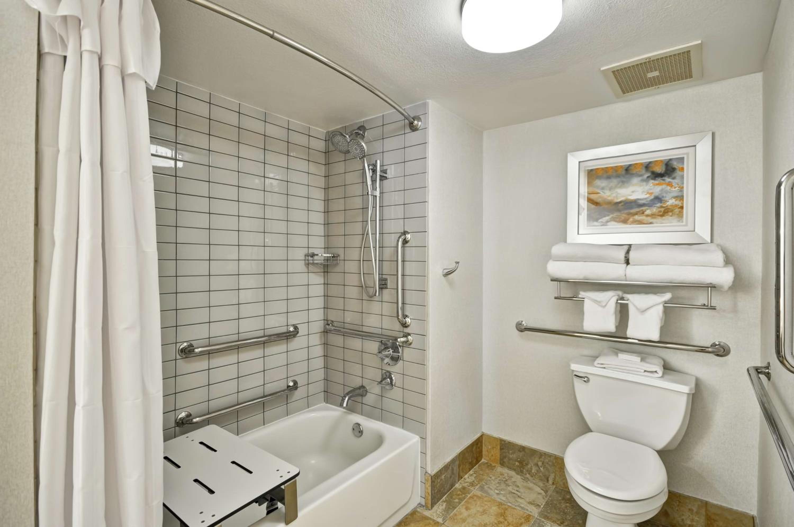 King Suite with Accessible Tub - Mobility and Hearing Access/Non-Smoking - Photo 4
