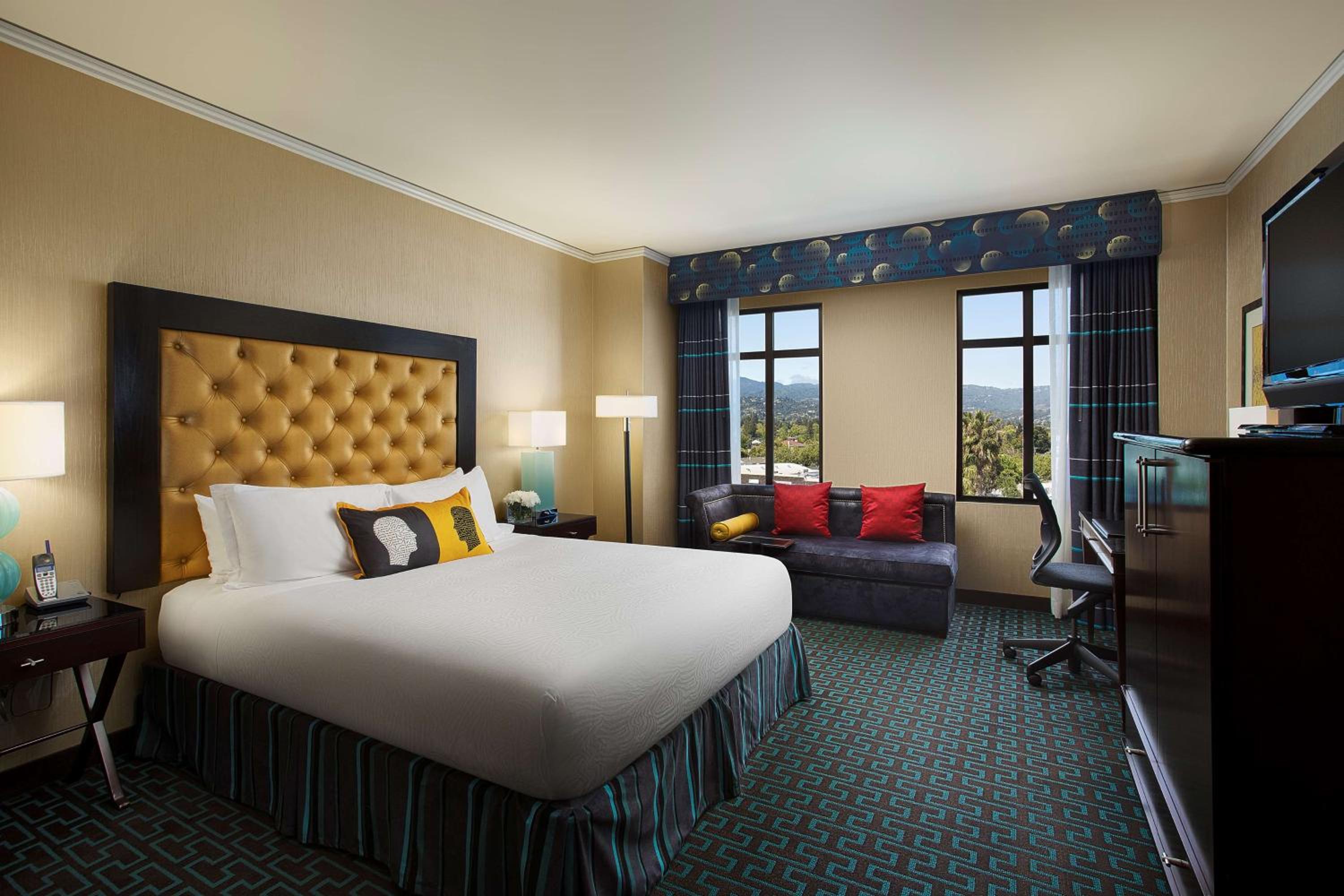 King Room with Mountain View at Juniper Hotel Cupertino, Curio Collection by Hilton in Cupertino