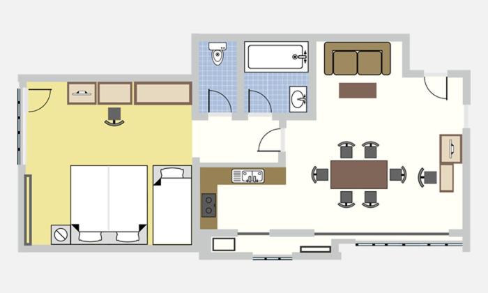 One-Bedroom Apartment photo 2