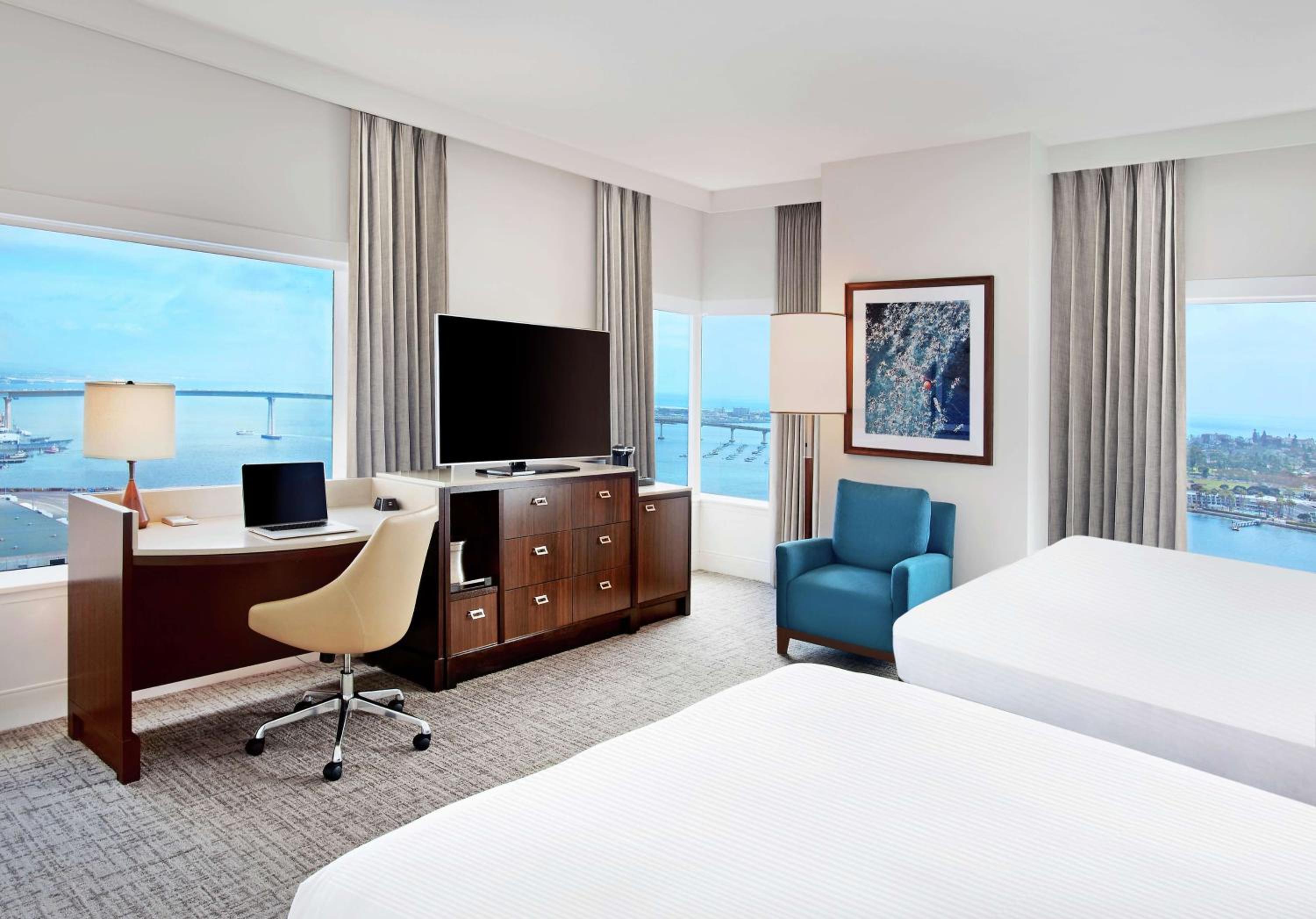 Premium Corner Queen Room with Two Queen Beds
