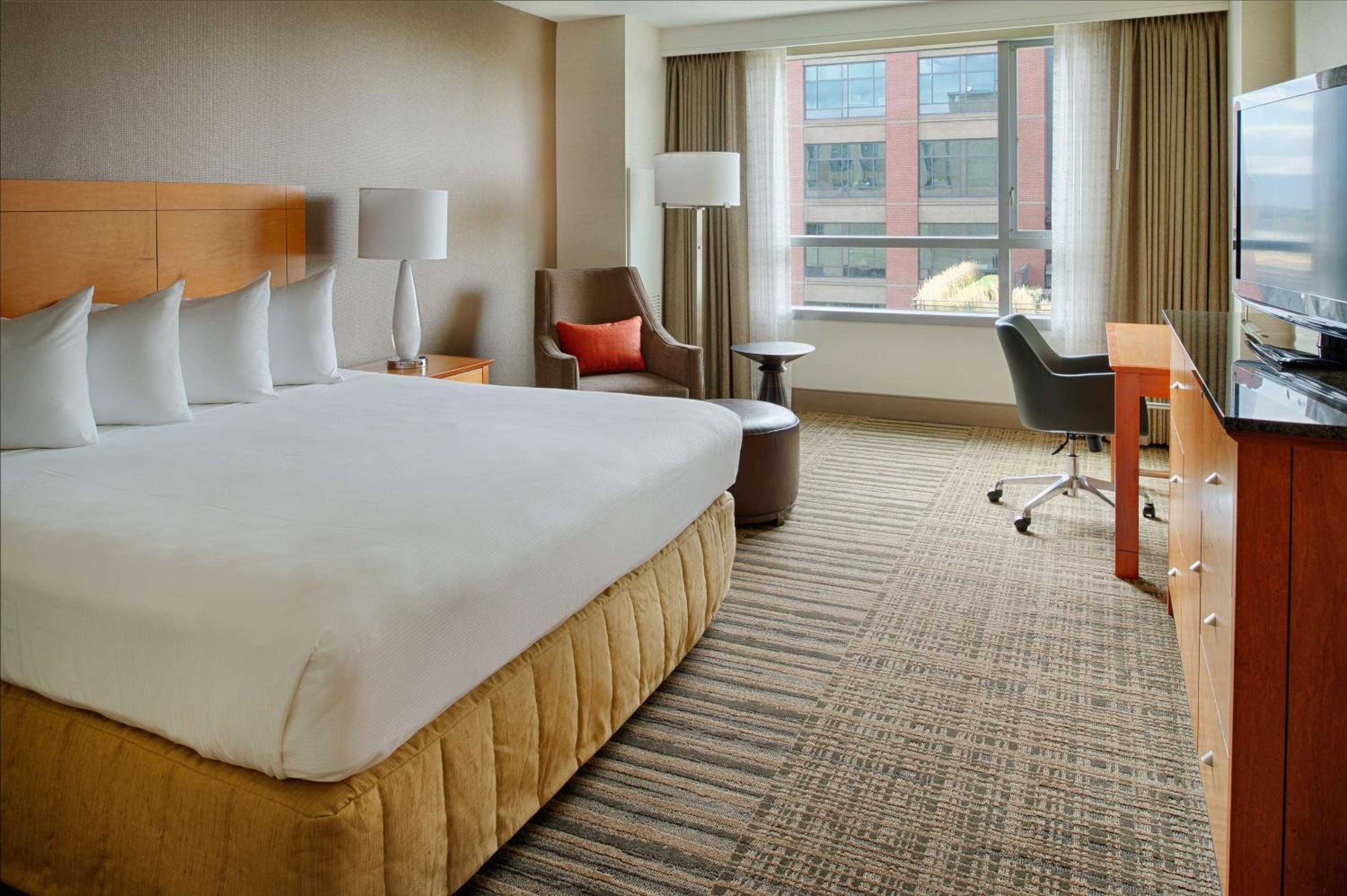 King Room at Hilton Vancouver Washington in Vancouver