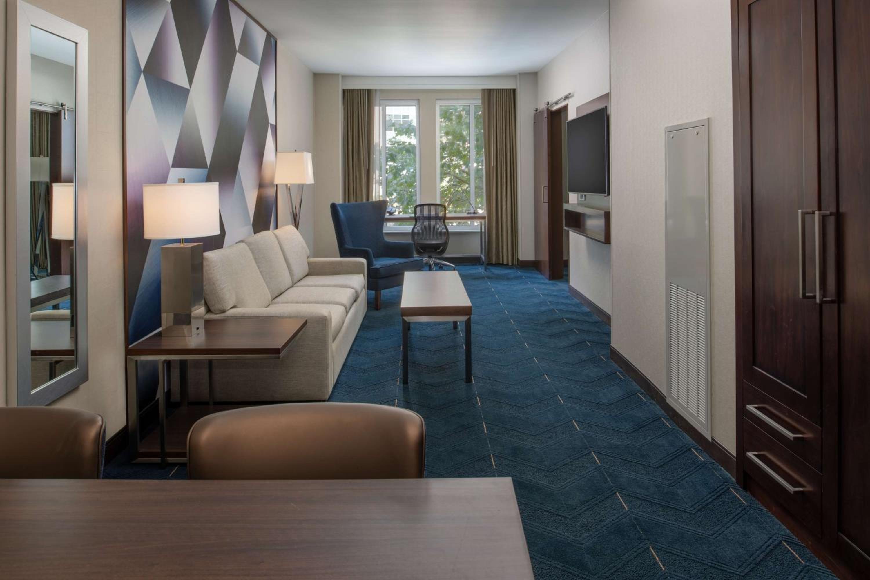Large Queen Suite with Sofa Bed