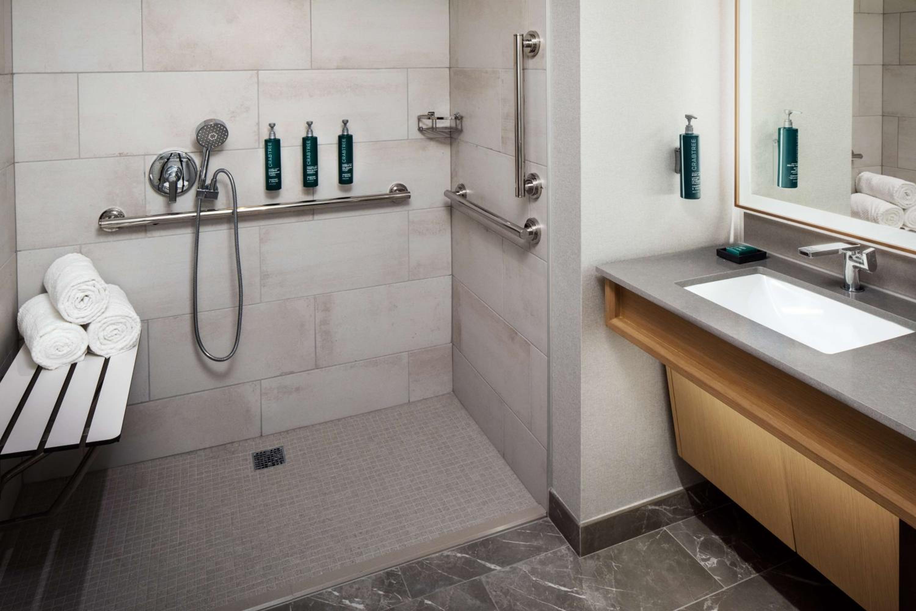 King Room with Roll-In Shower - Mobility Accessible - Photo 4