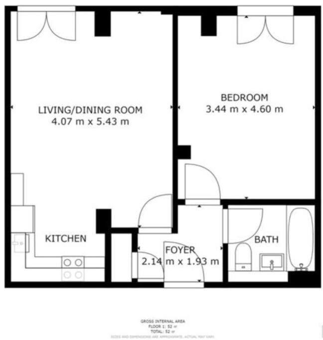 One-Bedroom Apartment photo 3