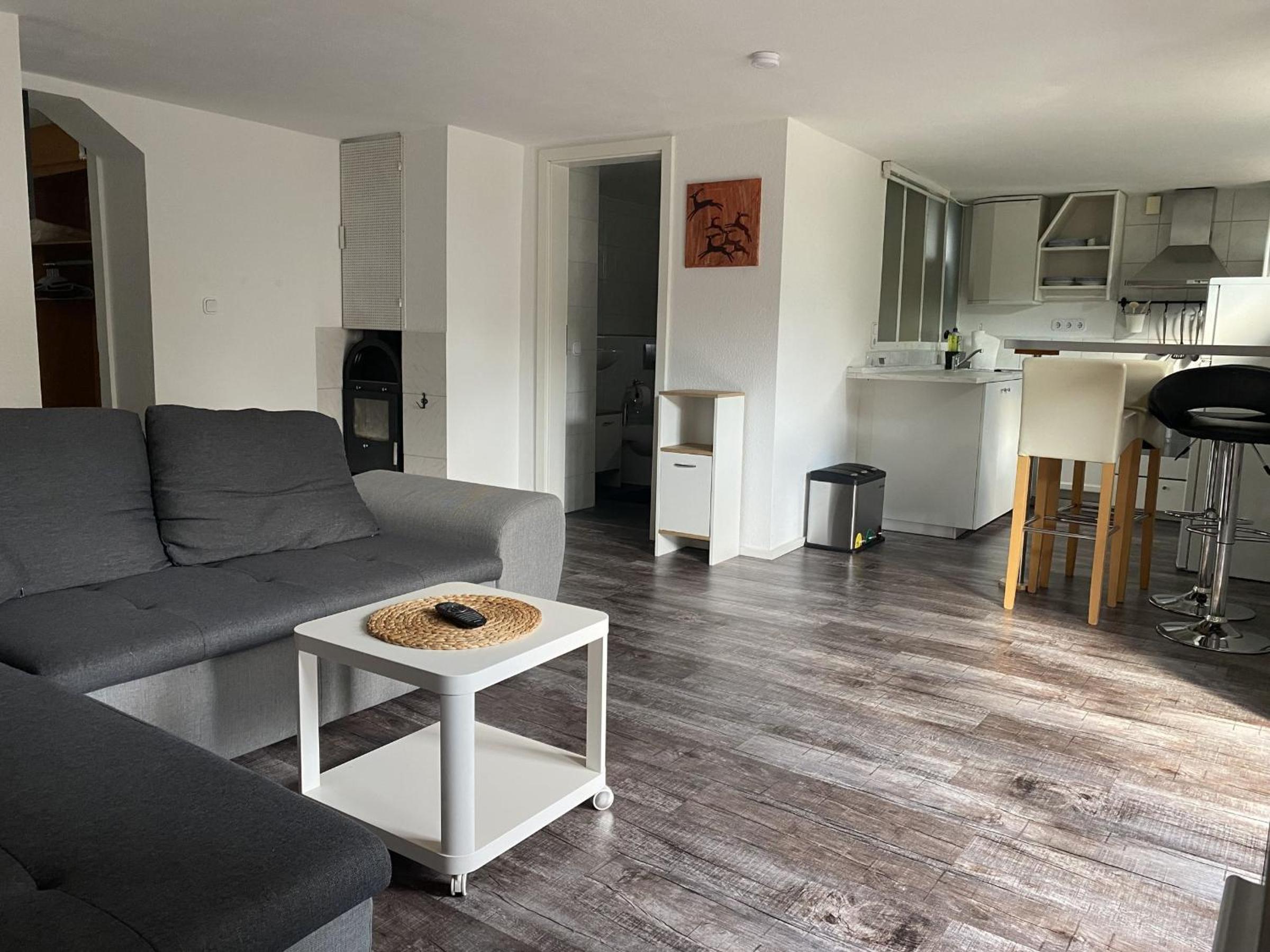 One-Bedroom Apartment with Garden View