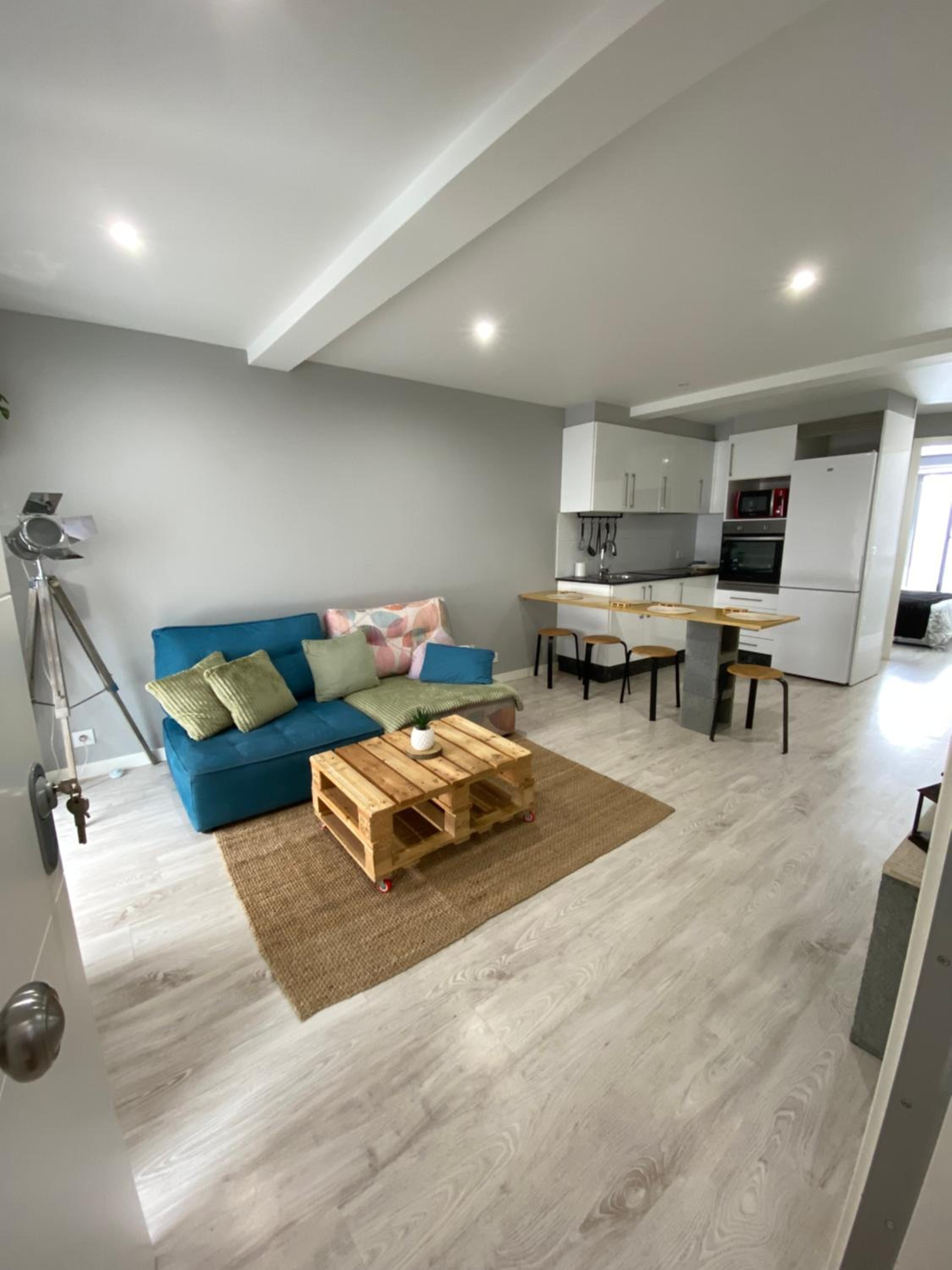 Apartamento de dos habitaciones