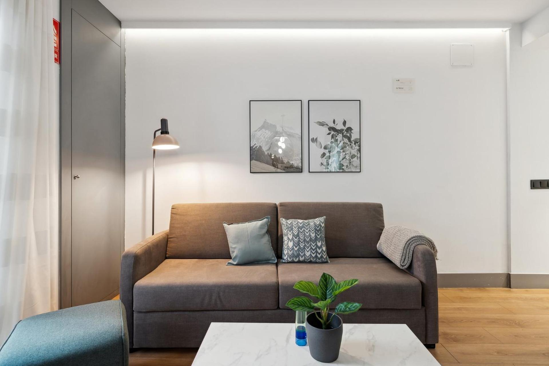 One-Bedroom Apartment with terrace