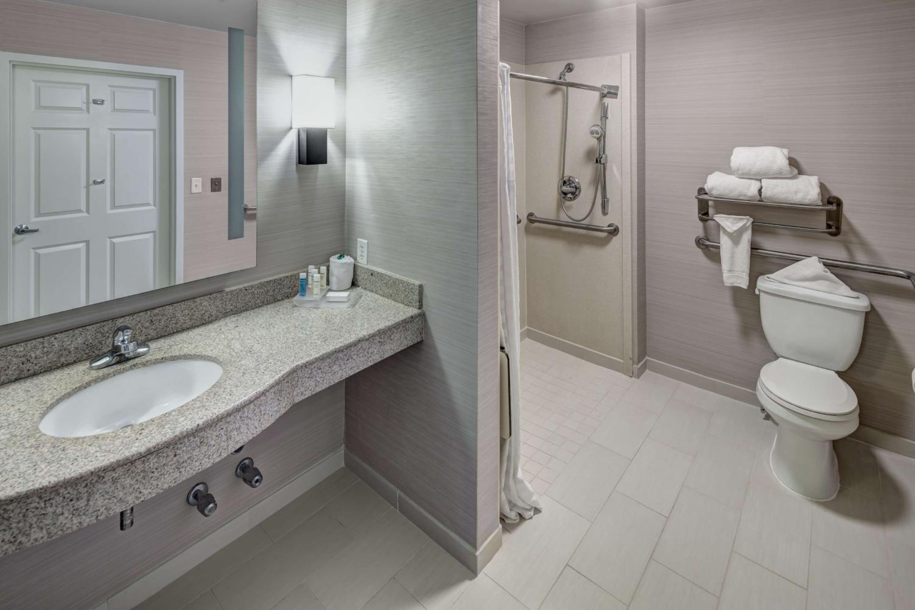 King Suite with Roll-In Shower - Mobility Access/Non-Smoking