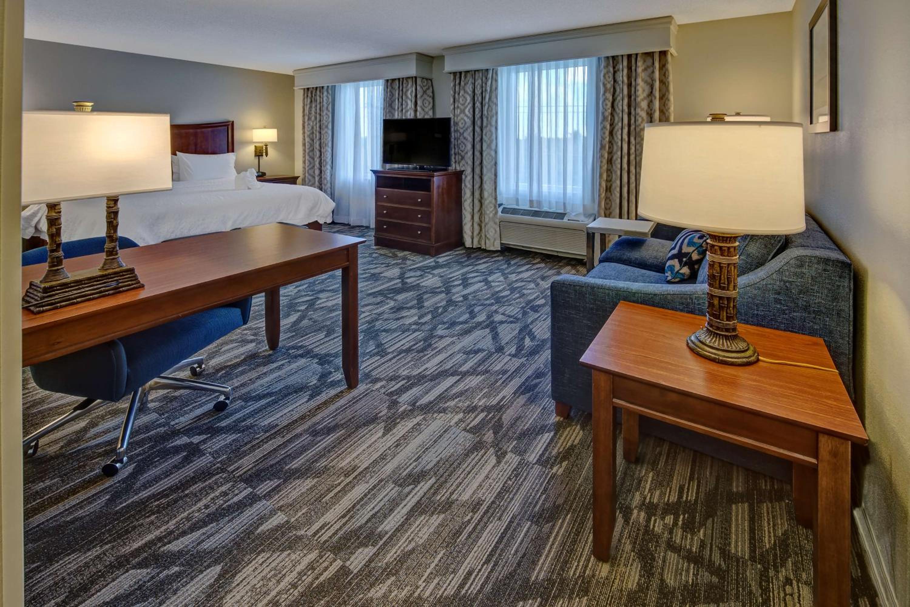 King Studio Suite with Sofa Bed - Non-Smoking at Hampton Inn & Suites Stuart-North in Stuart