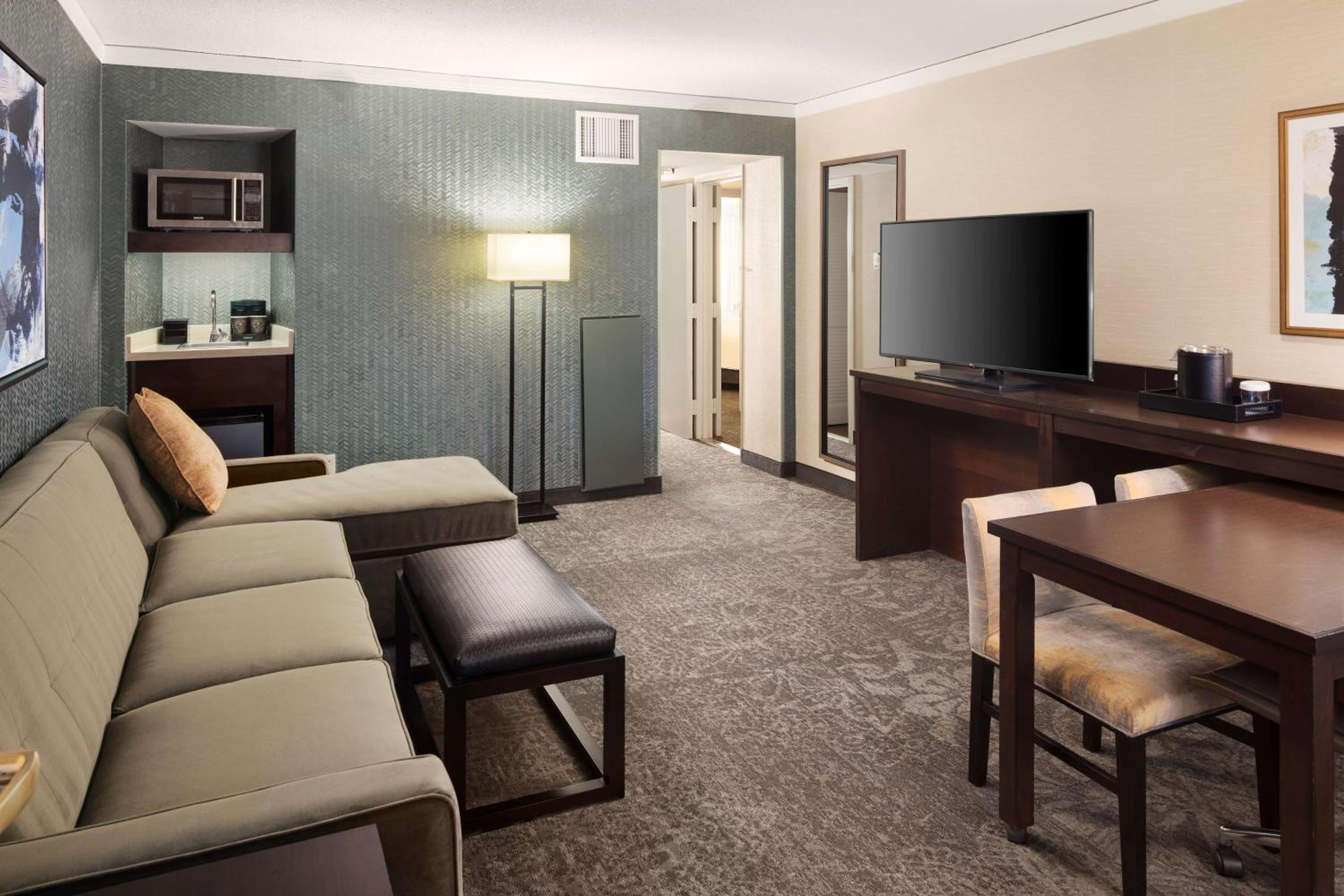 Suite with One King Bed, One Queen Sofa Bed and Shower - Photo 5