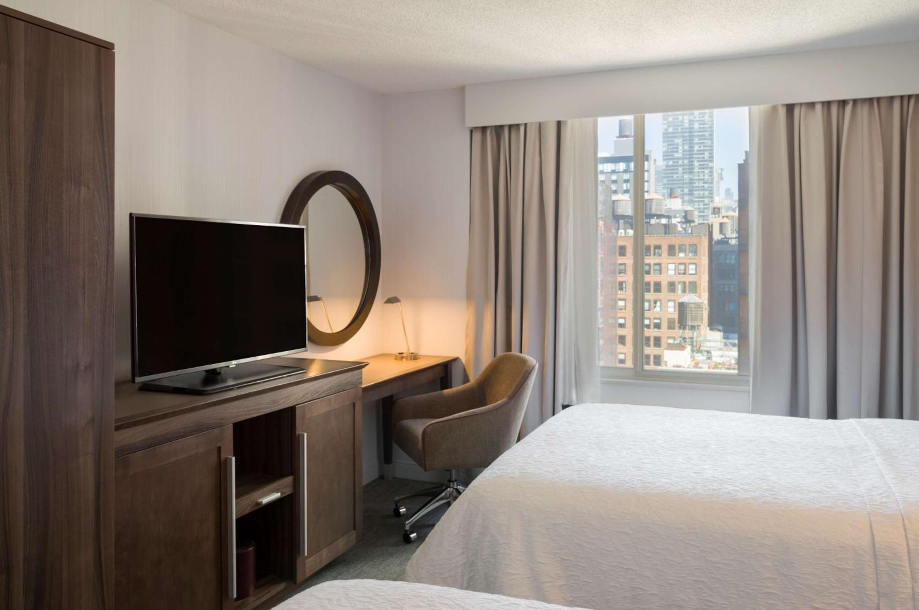 Queen Room with Two Queen Beds and City View