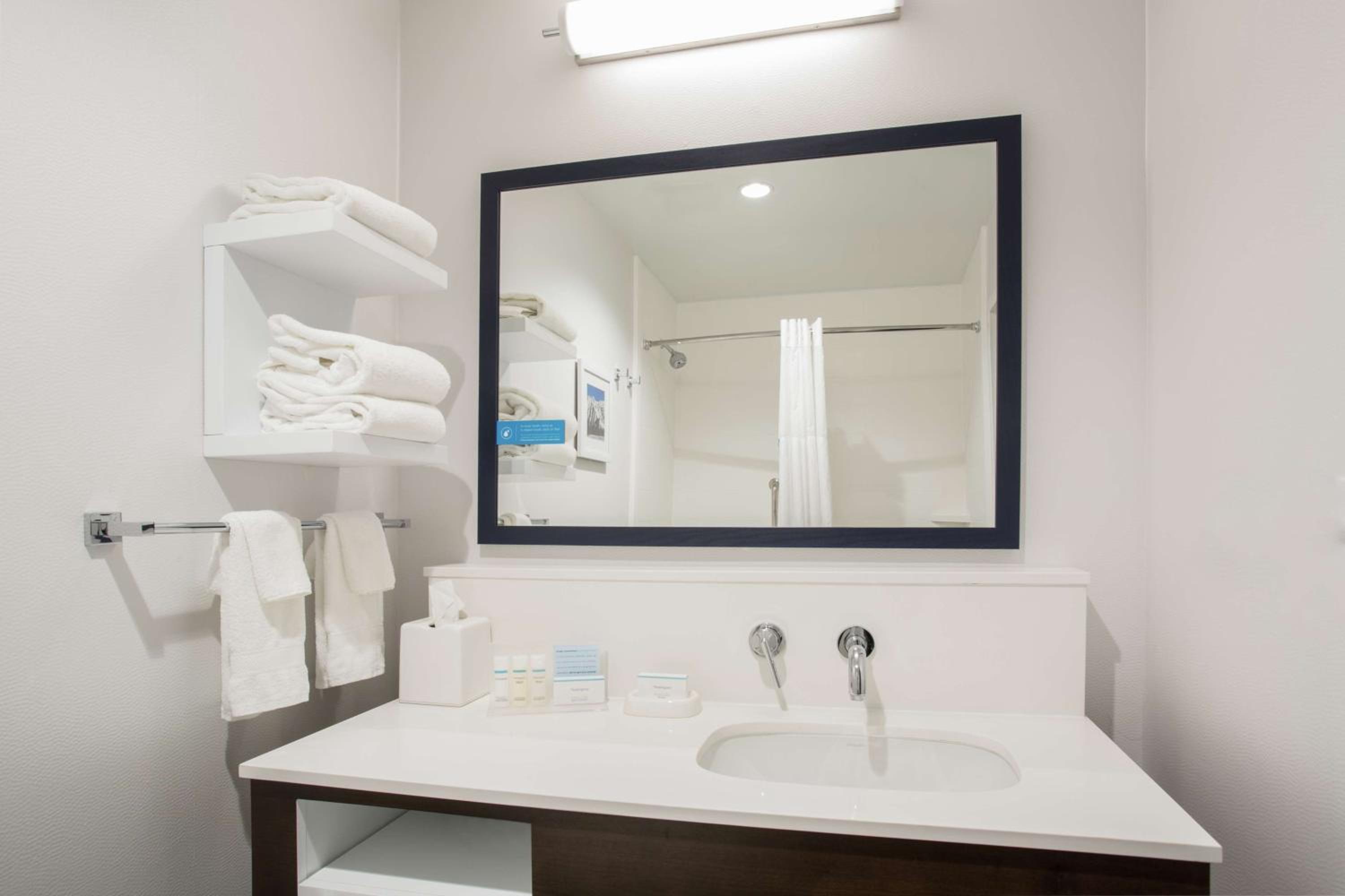 Two Queen Accessible Room with Roll in Shower (Mobility and Hearing)