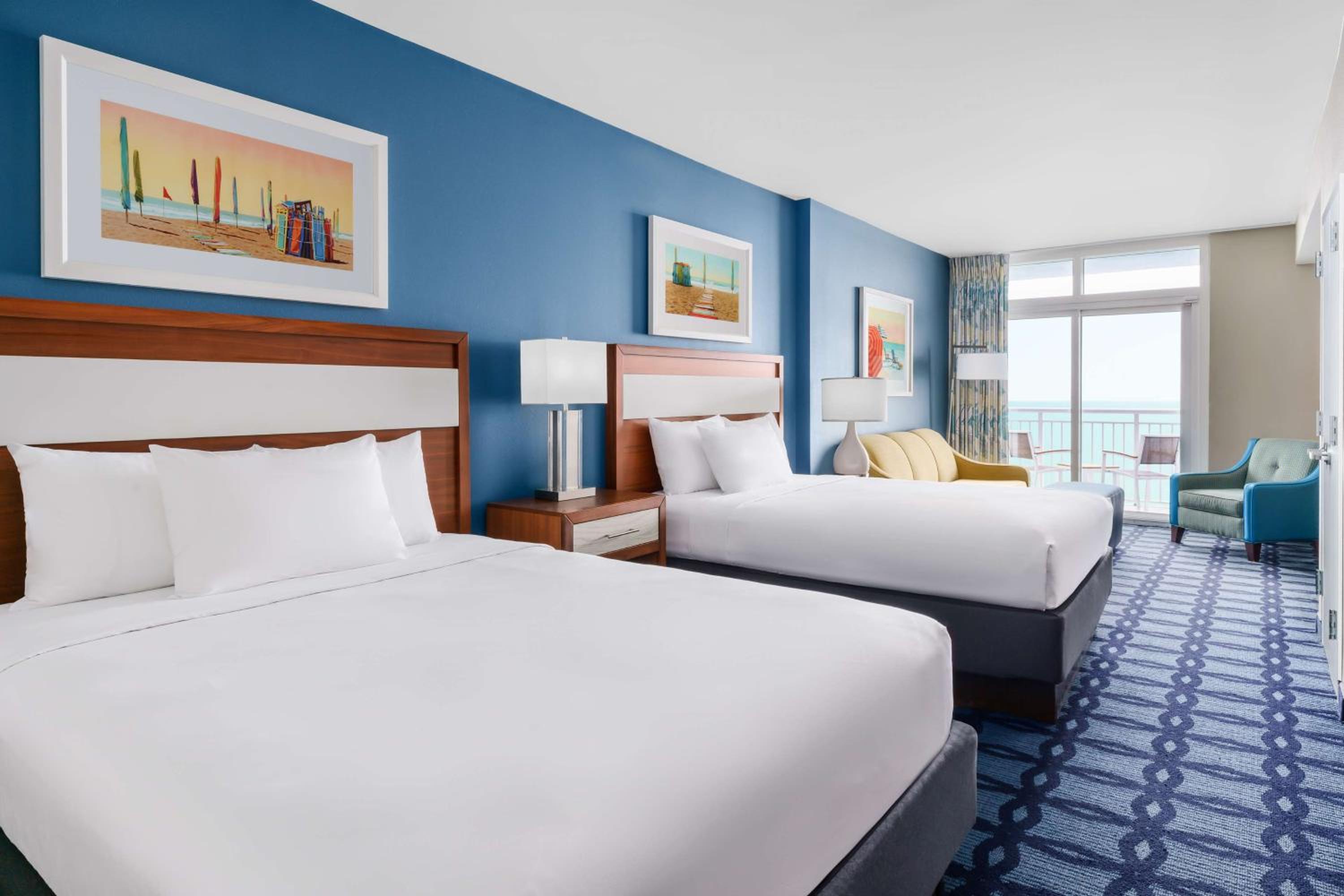 Queen Room with Two Queen Beds and Roll-In Shower photo 1
