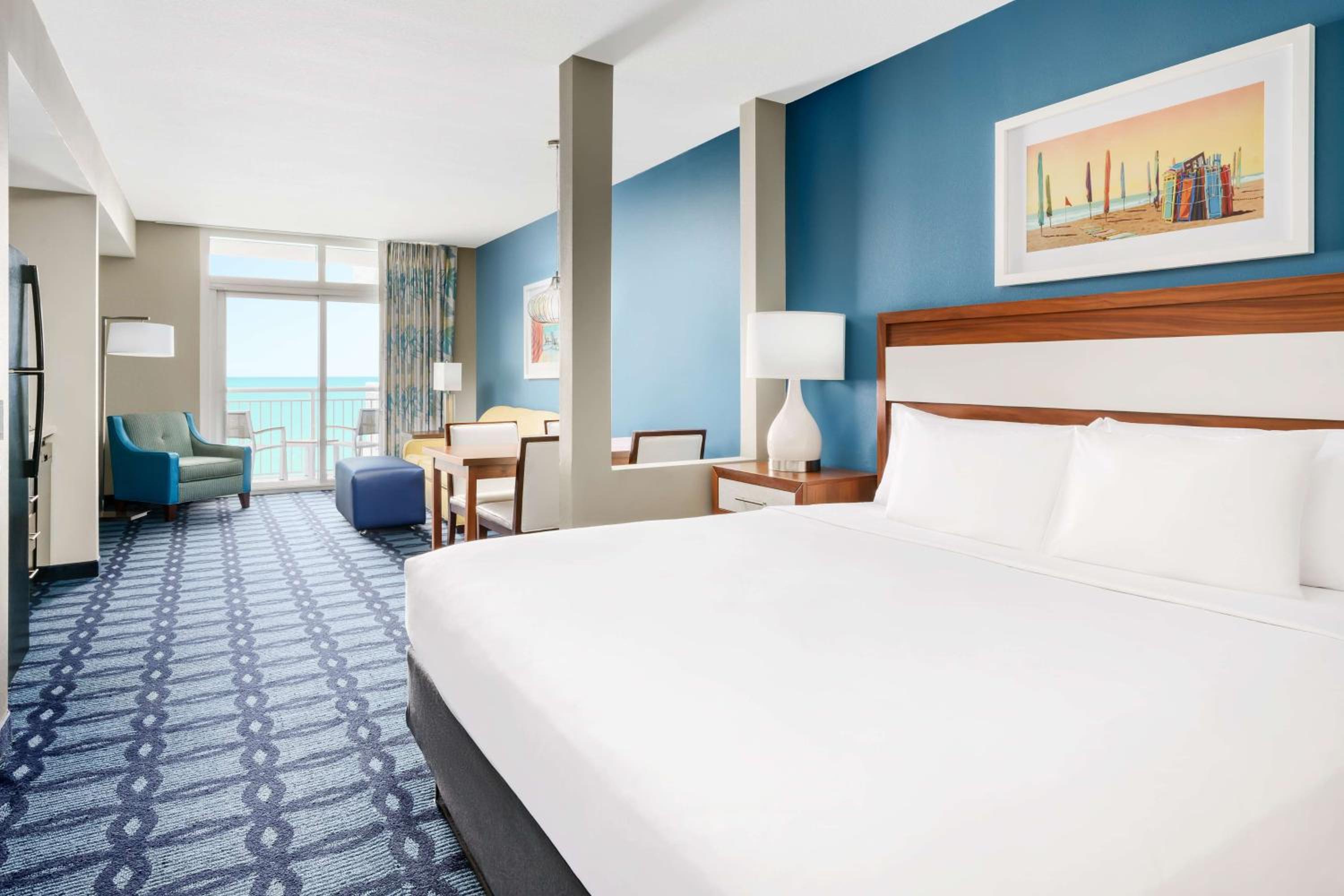 King Studio Suite with Ocean View - Hearing Accessible