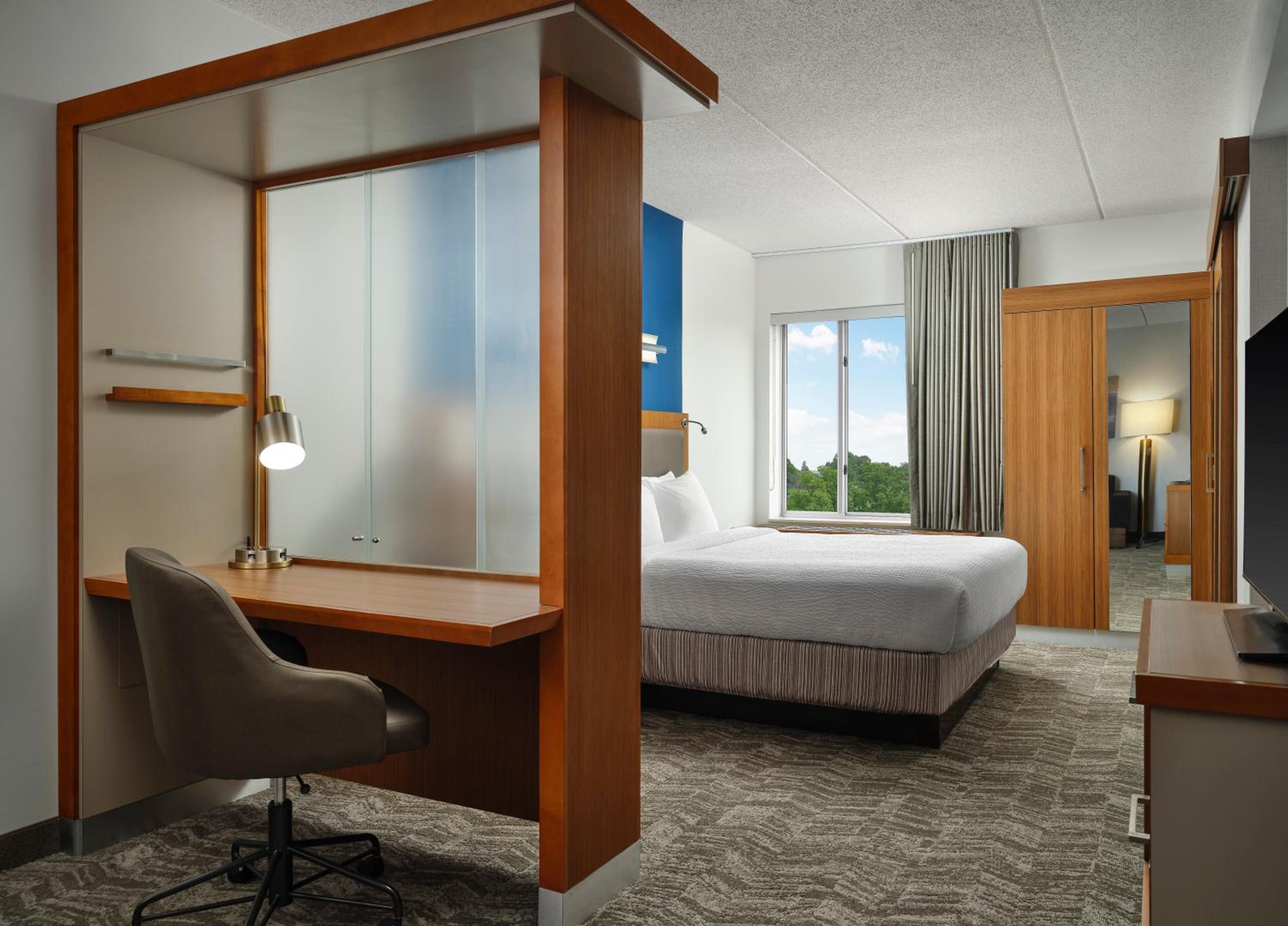 King Studio with Sofa Bed and Roll-in Shower - Mobility and Hearing Accessible photo 2