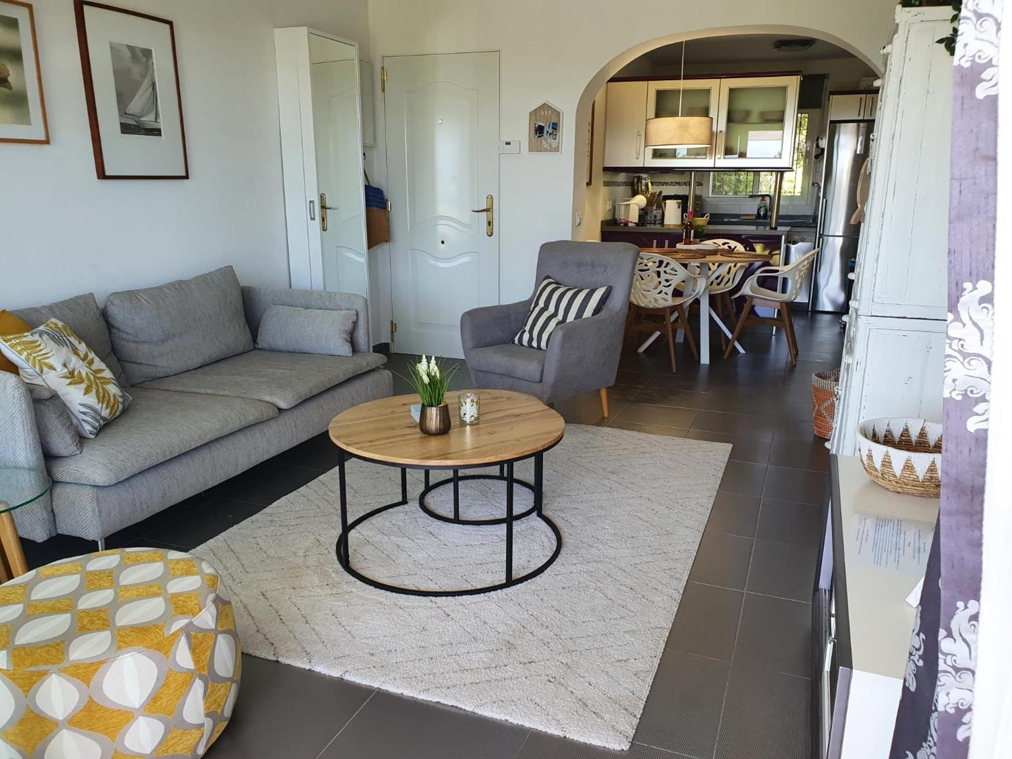 Apartamento de dos habitaciones