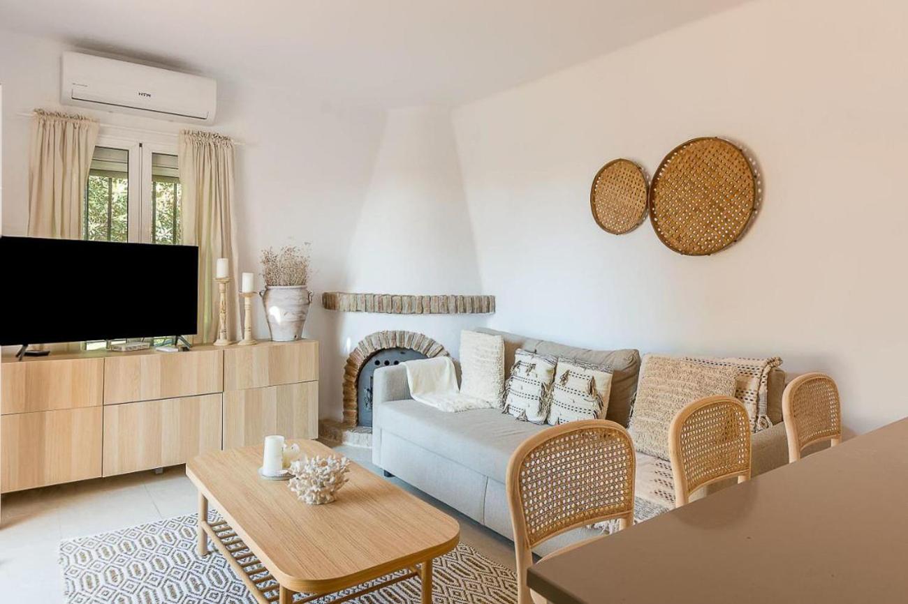 Apartamento con vista al jardín