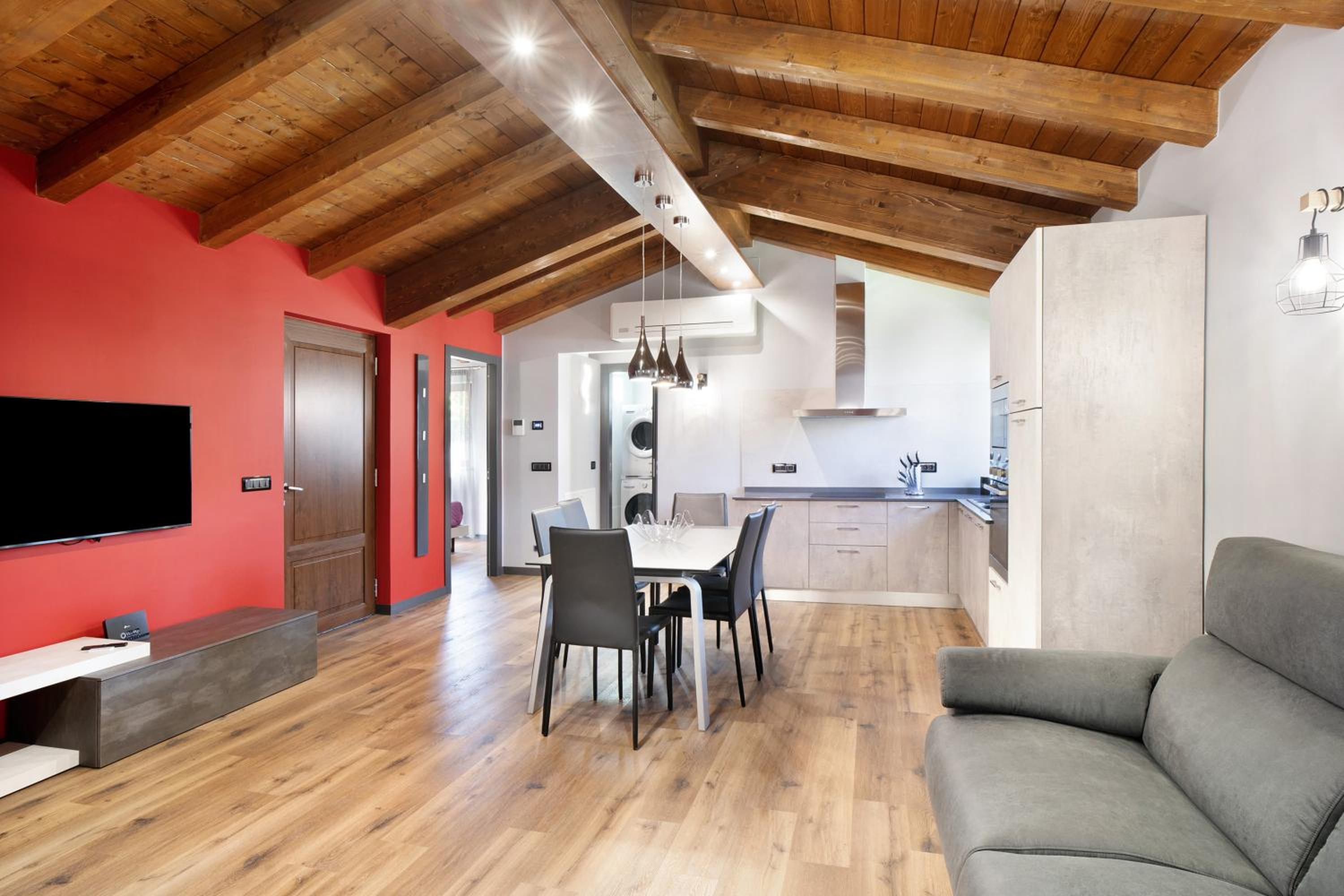 One-Bedroom Apartment with Garden View