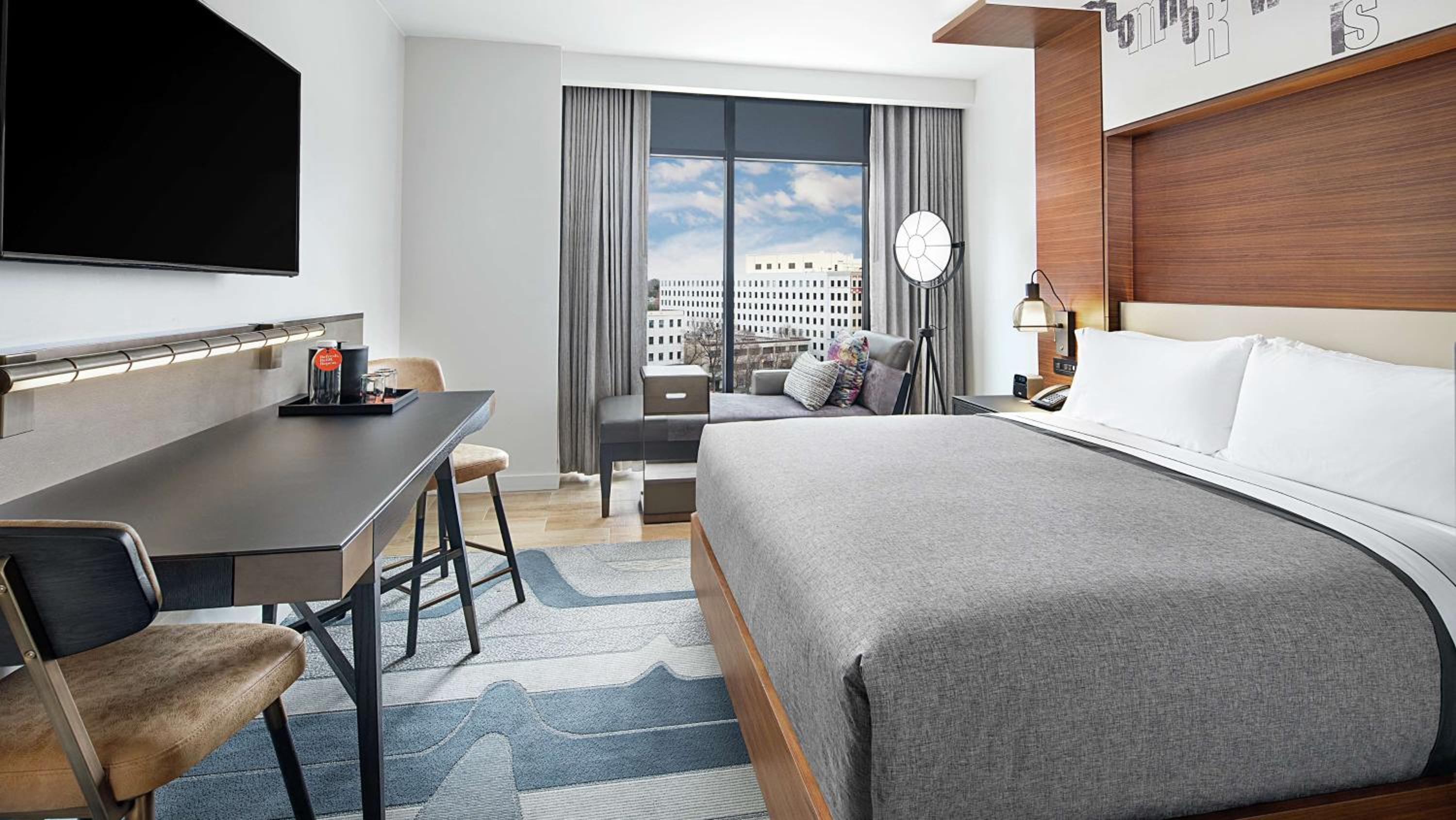 King Bed with City View
