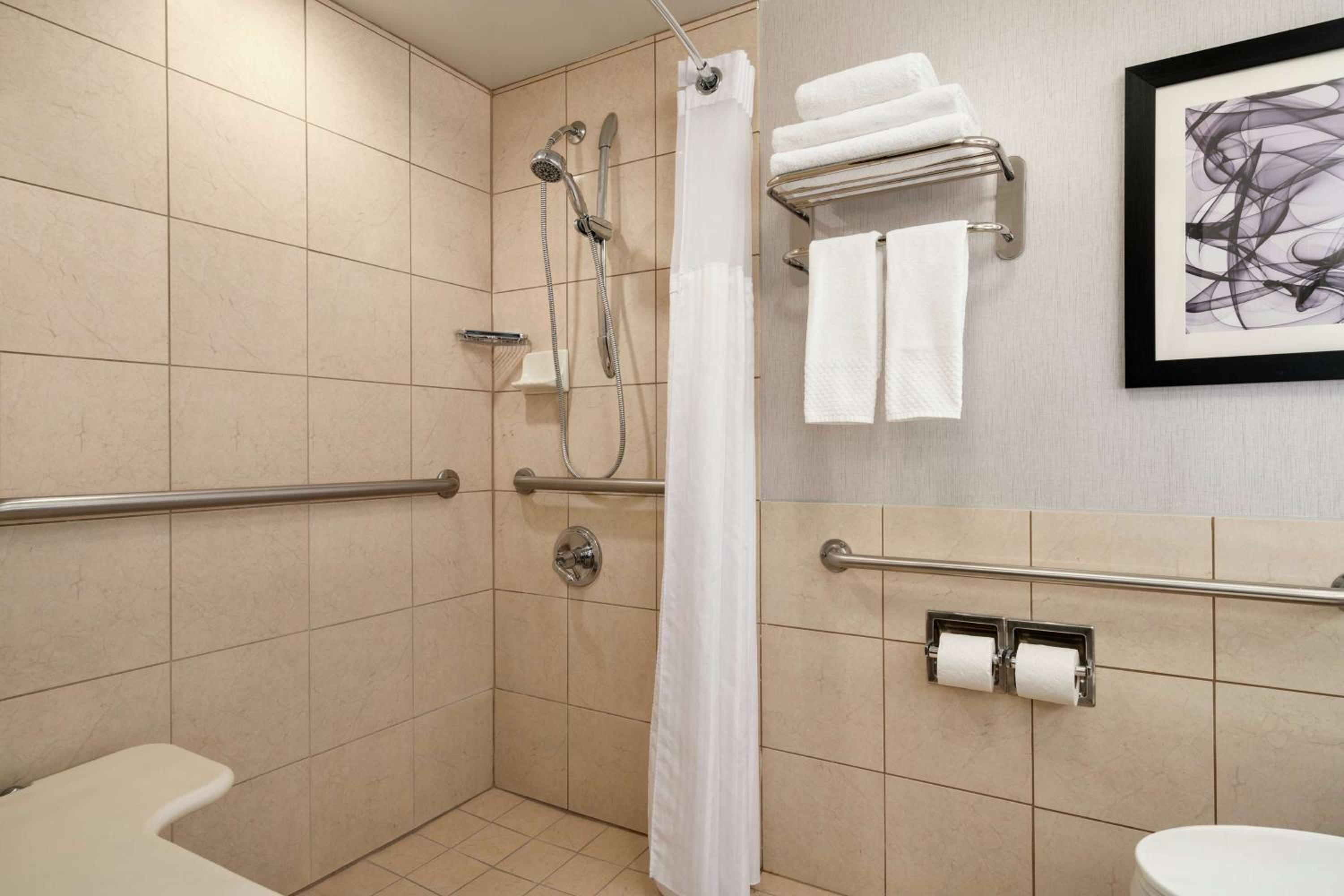 King Room with Roll-In Shower - Mobility and Hearing Access