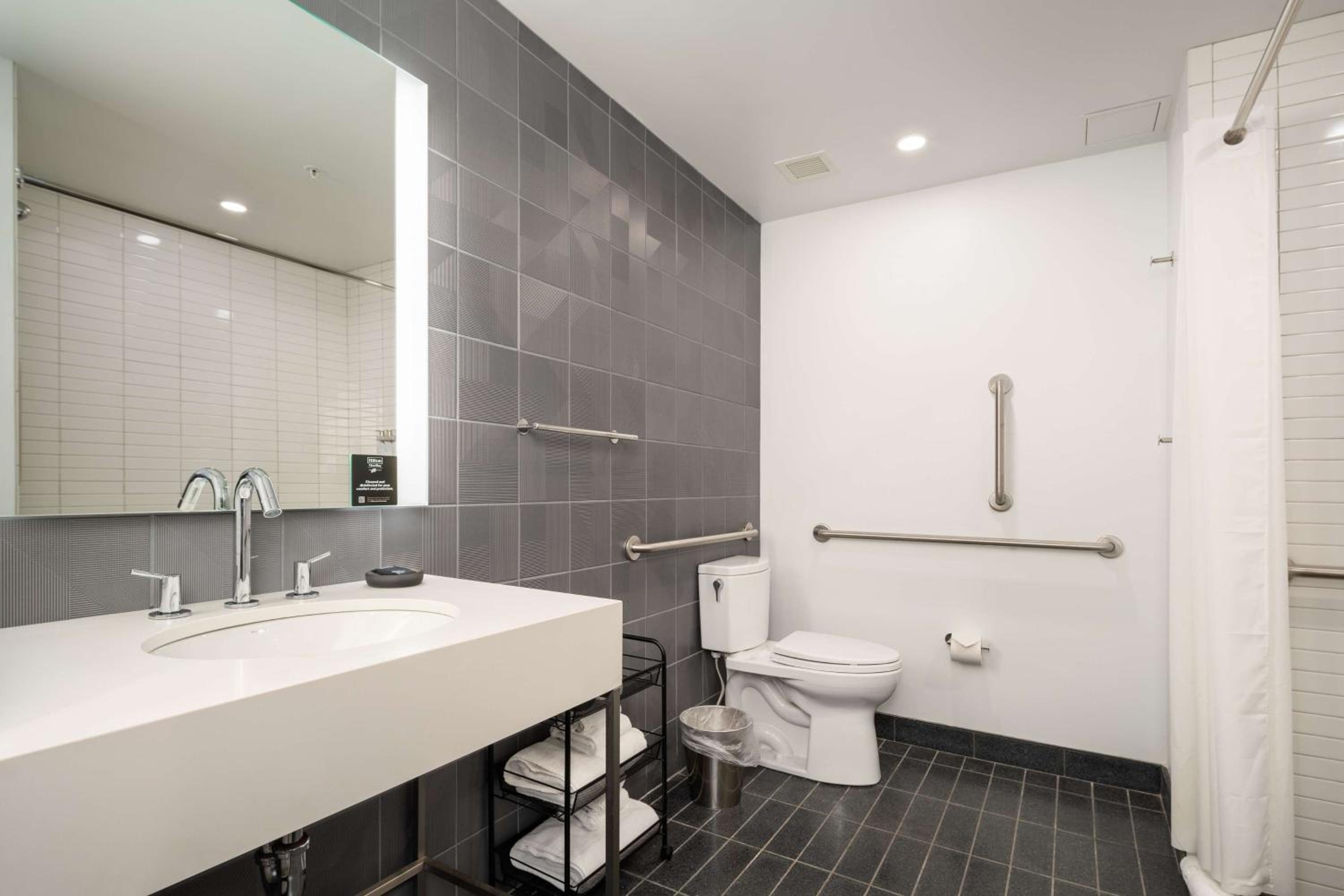 Queen Studio with Roll-In Shower - Mobility Accessible - Photo 4