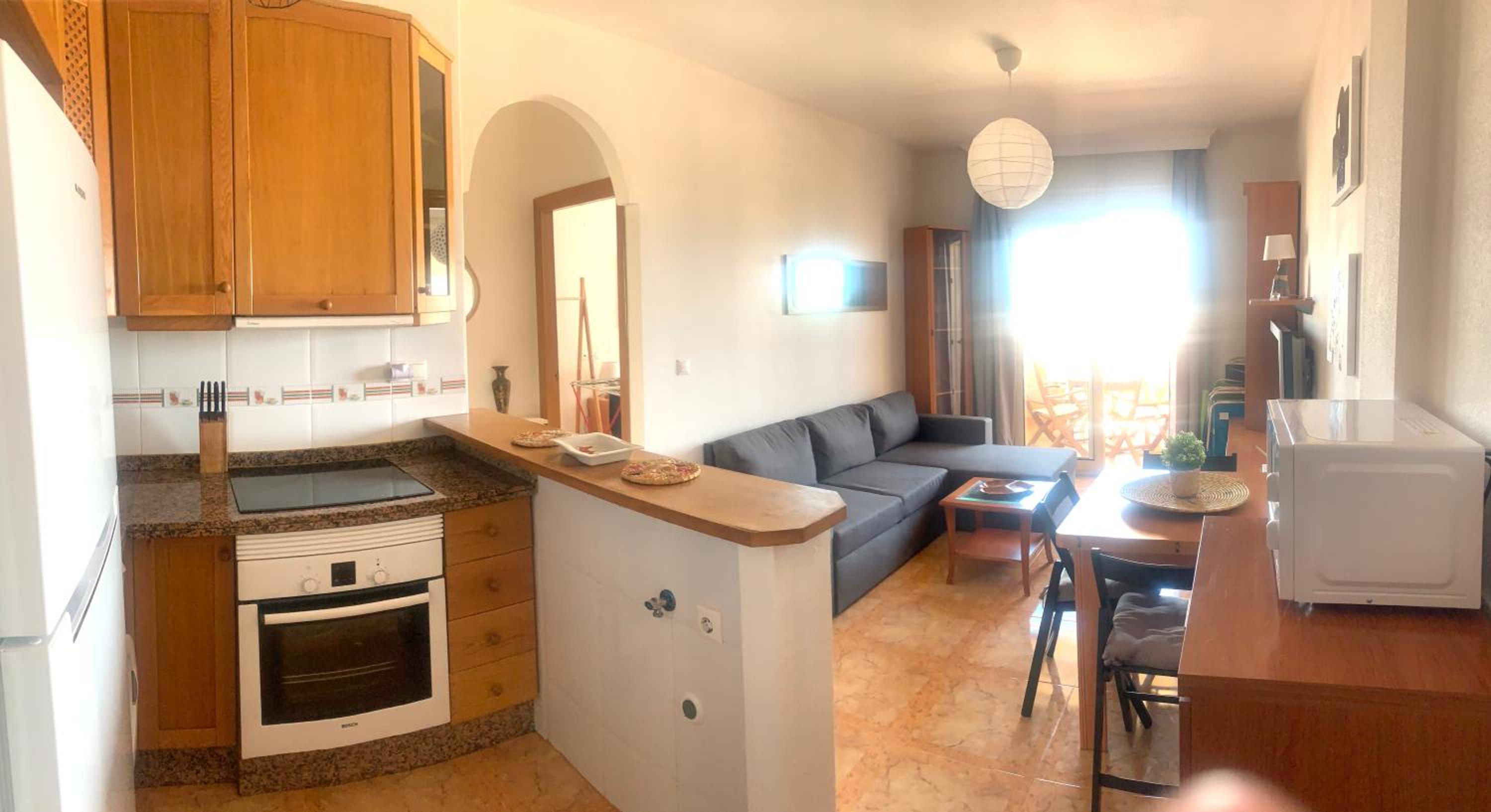 Apartamento de dos habitaciones