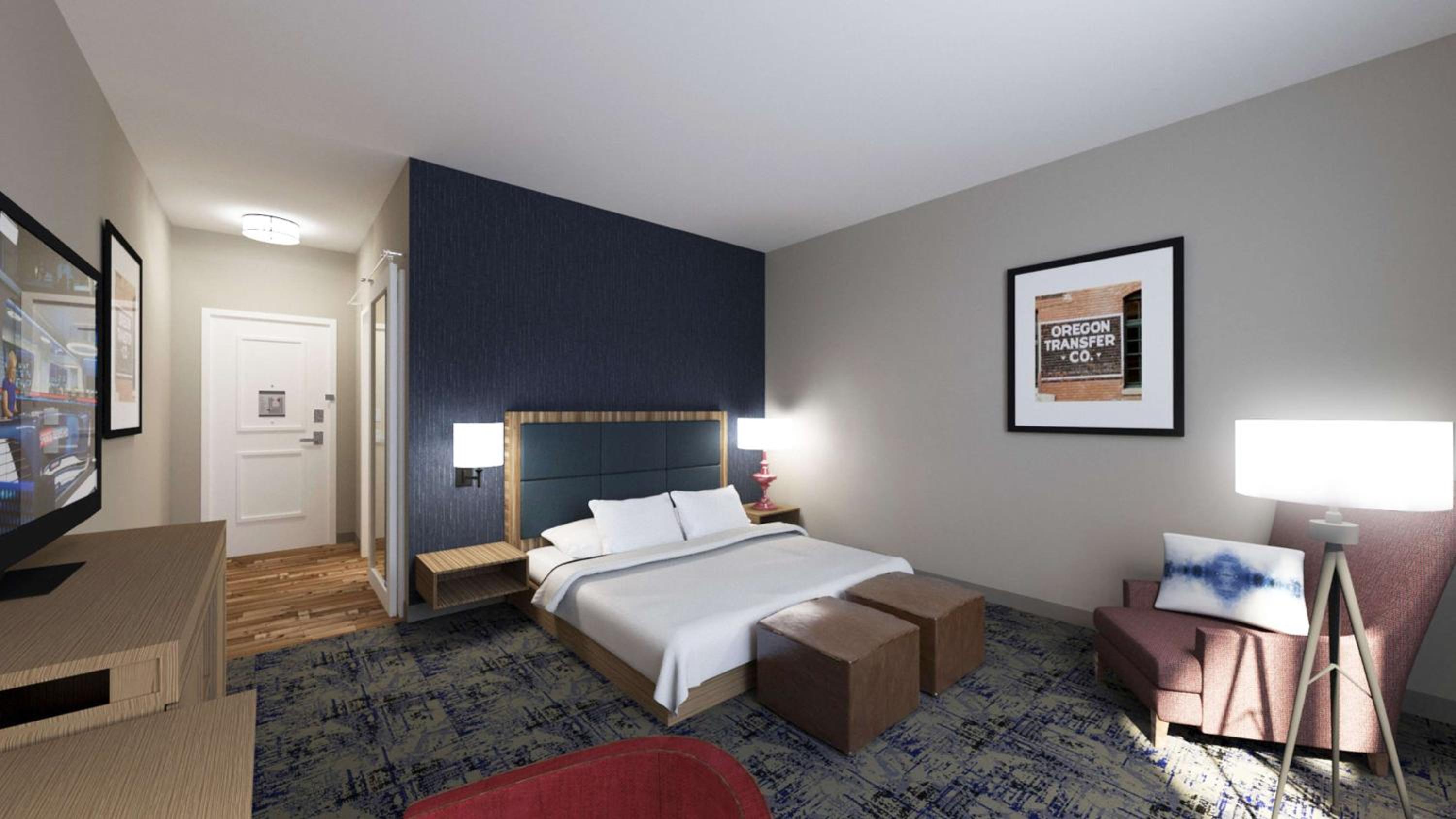 King Room with Mini Fridge - Non-Smoking