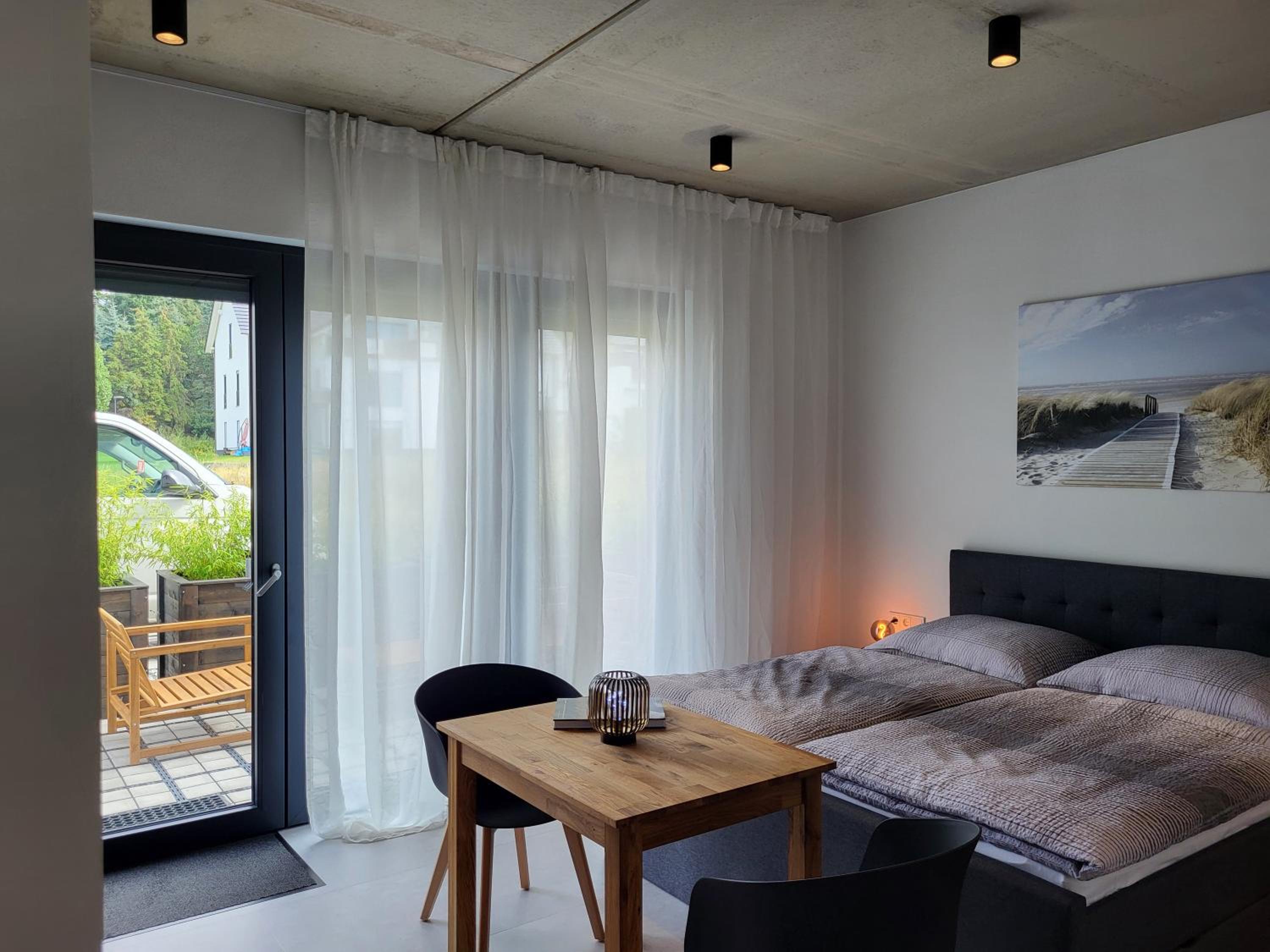 One-Bedroom Apartment with Garden