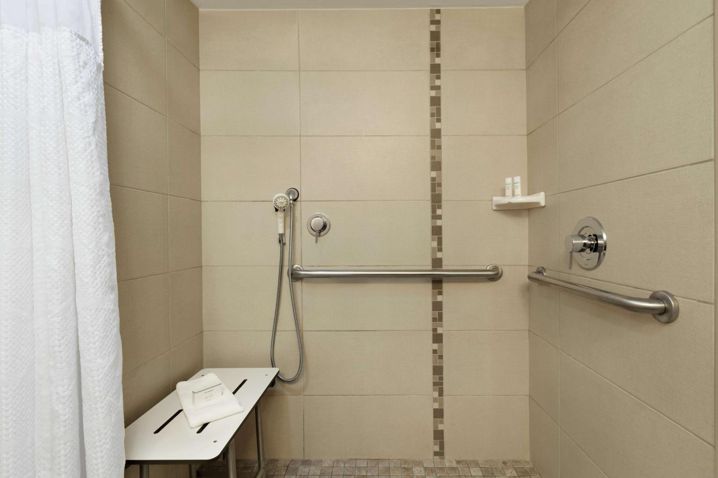 One King Bed Suite with Roll-In Shower - Mobility/Hearing Accessible