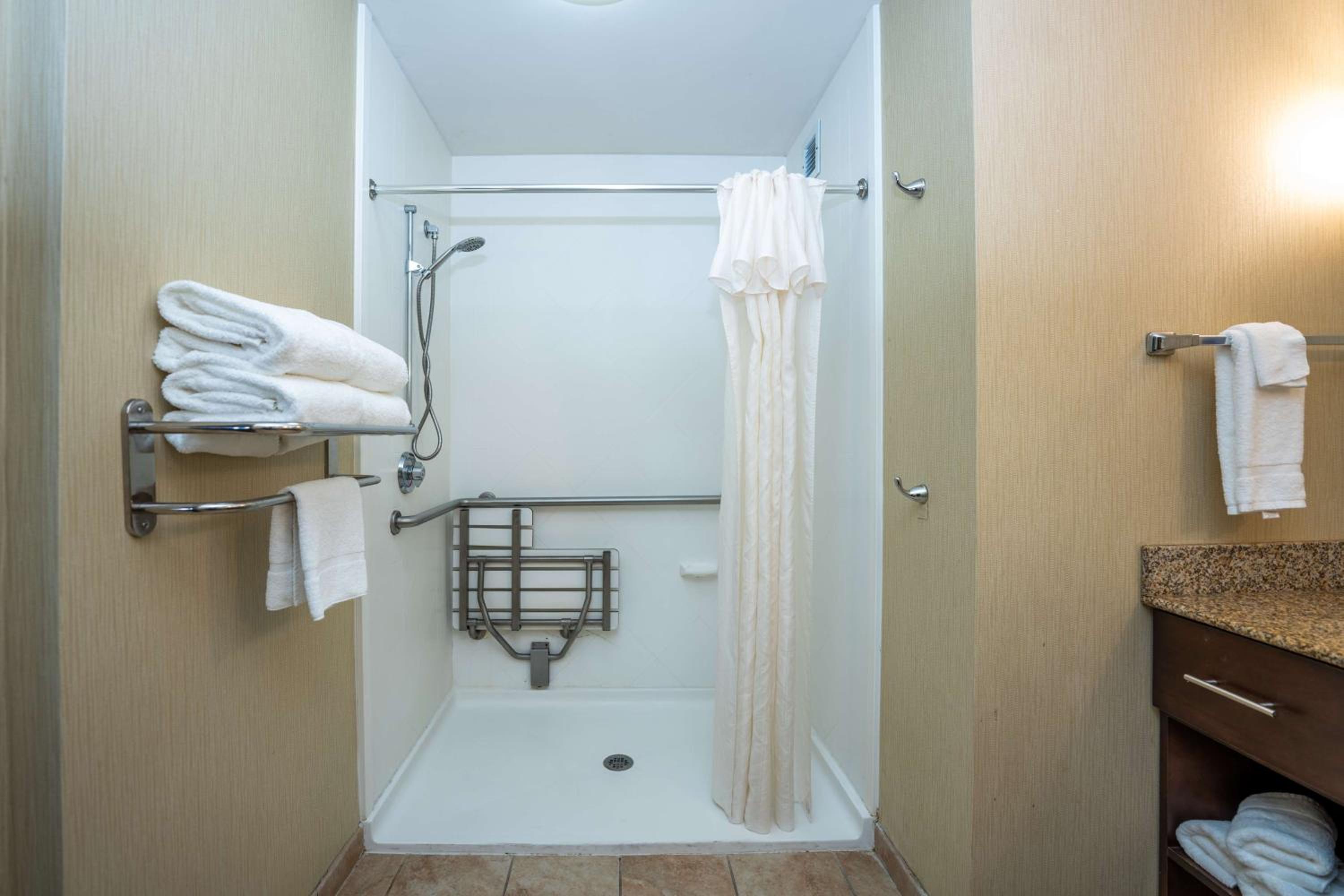 Suite with Two Queen Beds and Roll-In Shower - Mobility and Hearing Access/Non-Smoking - Photo 2