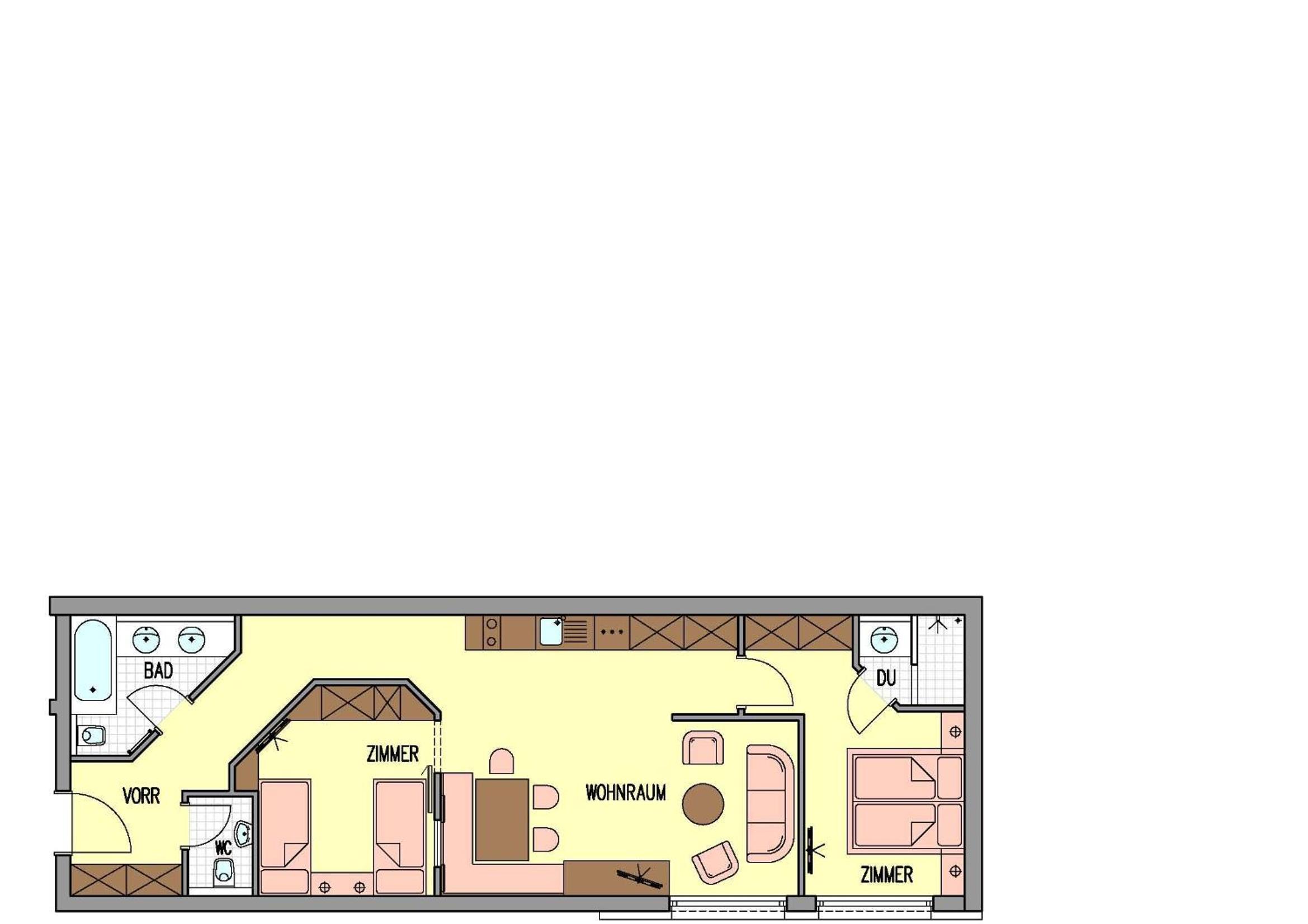 Two-Bedroom Apartment - Photo 3