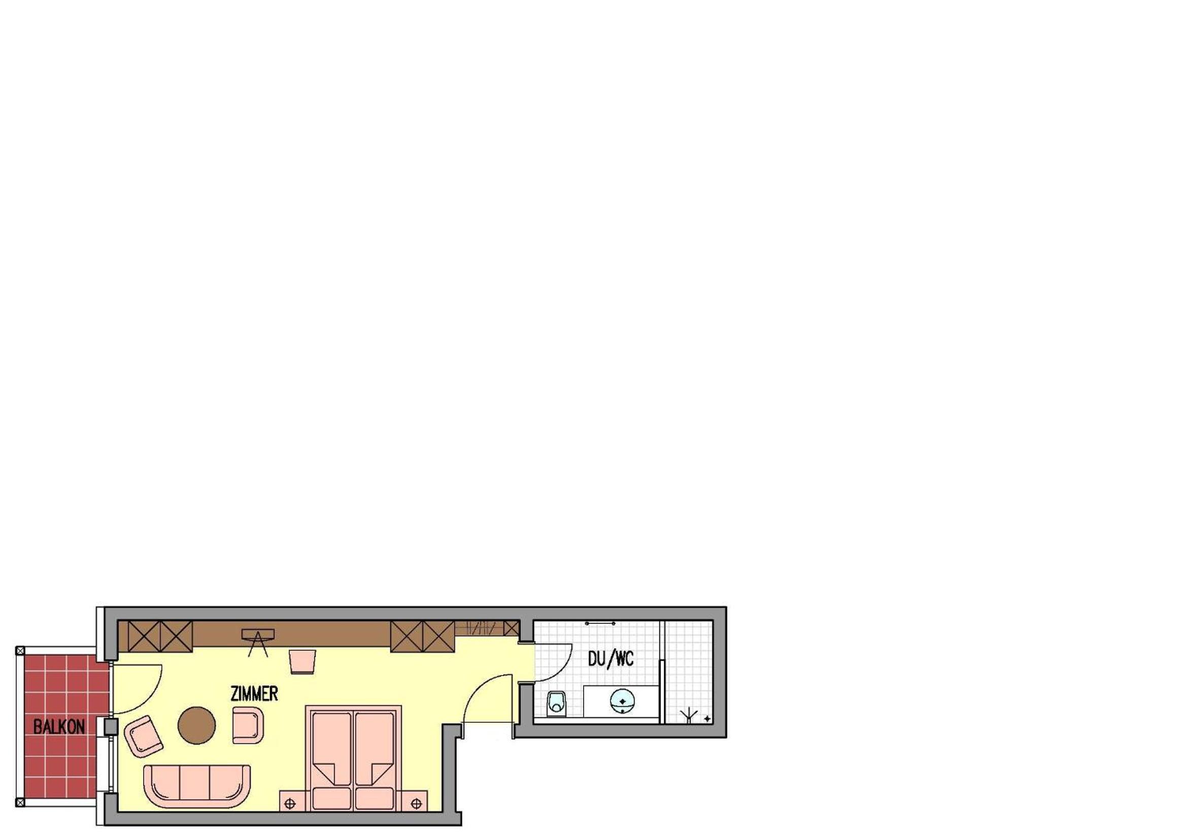 Double Room with Balcony - Photo 3