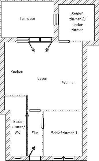 One-Bedroom Apartment with Terrace photo 3