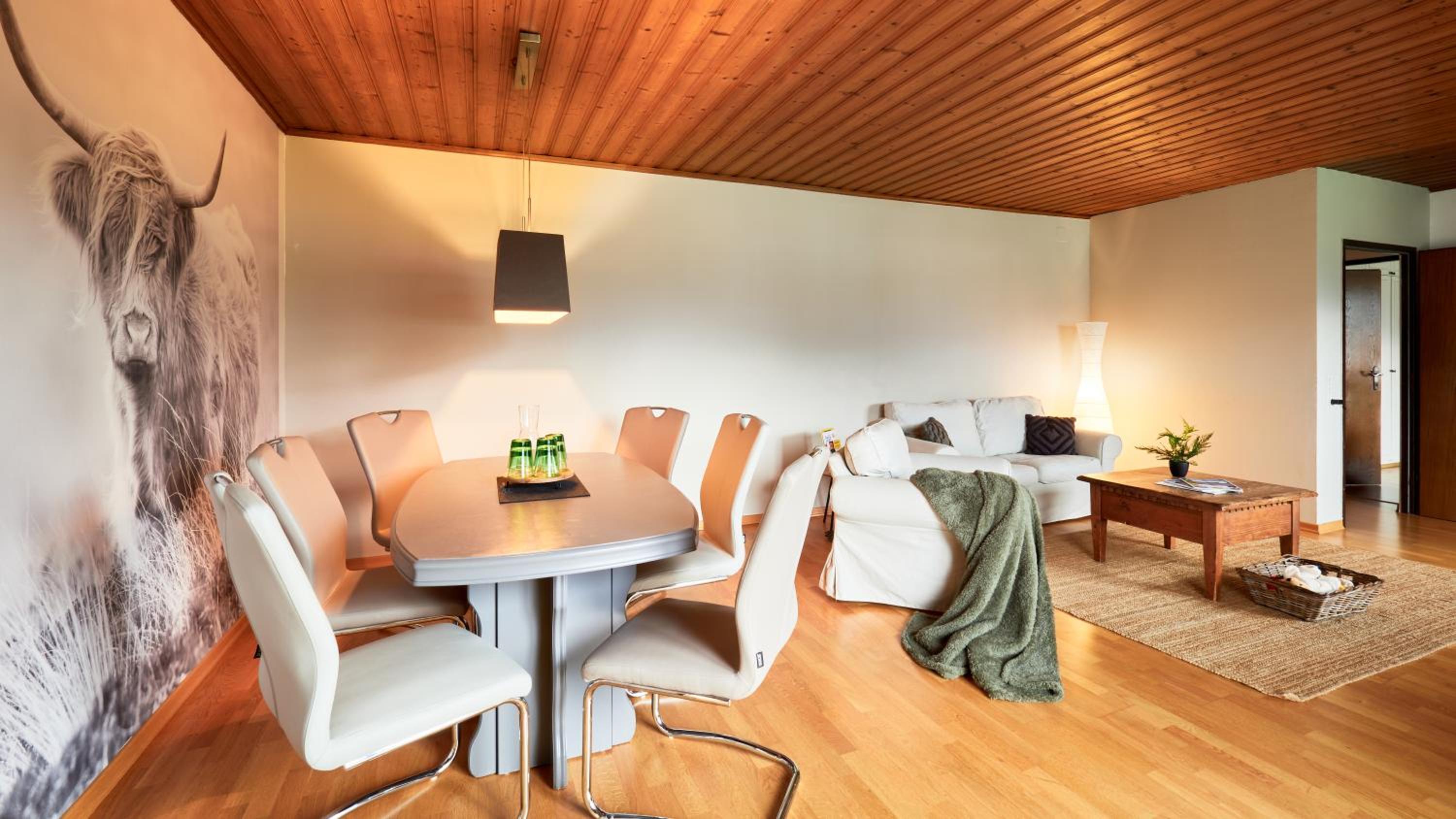 Three-Bedroom Apartment with Balcony