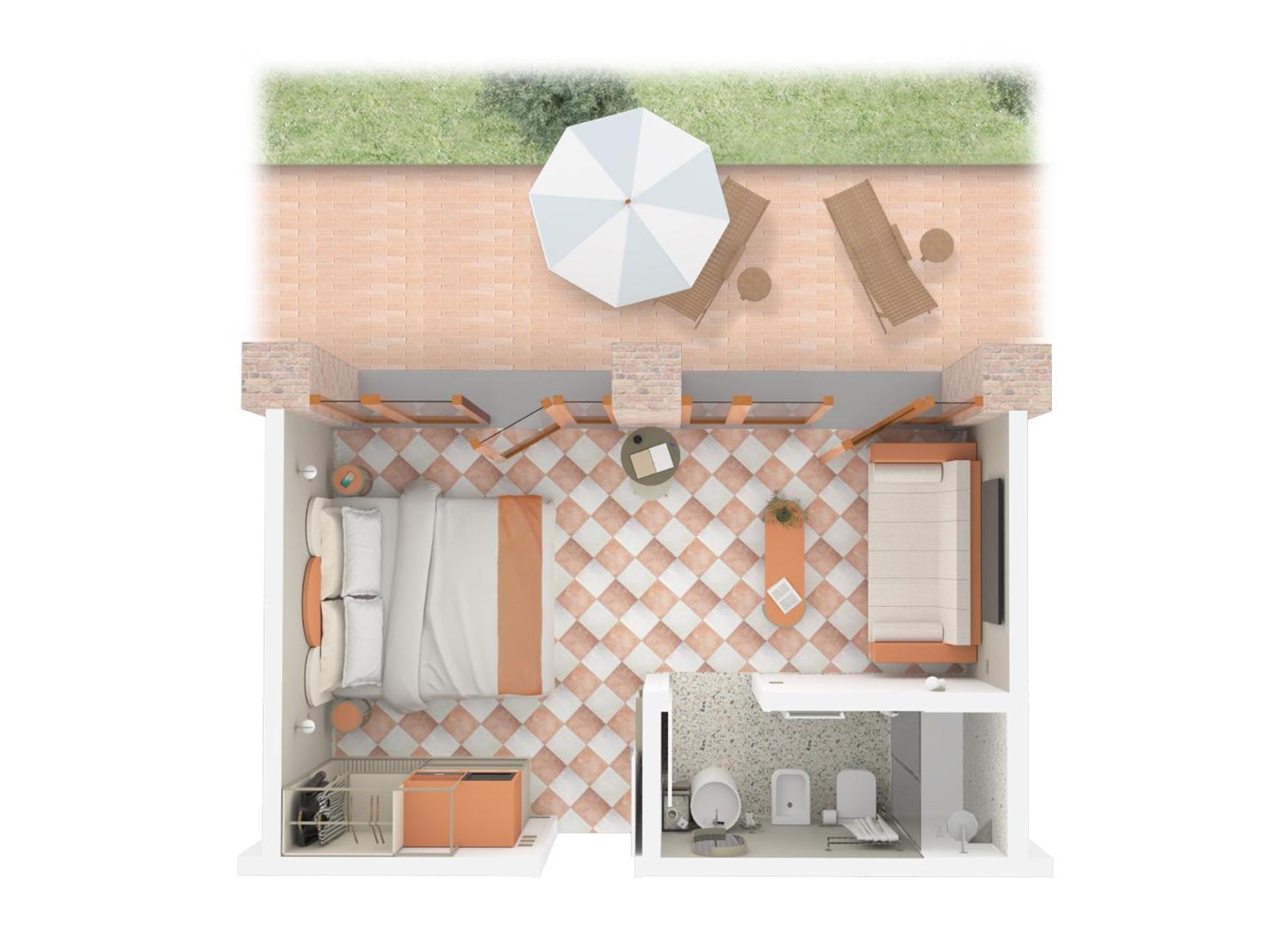 Double Room with Patio photo 2