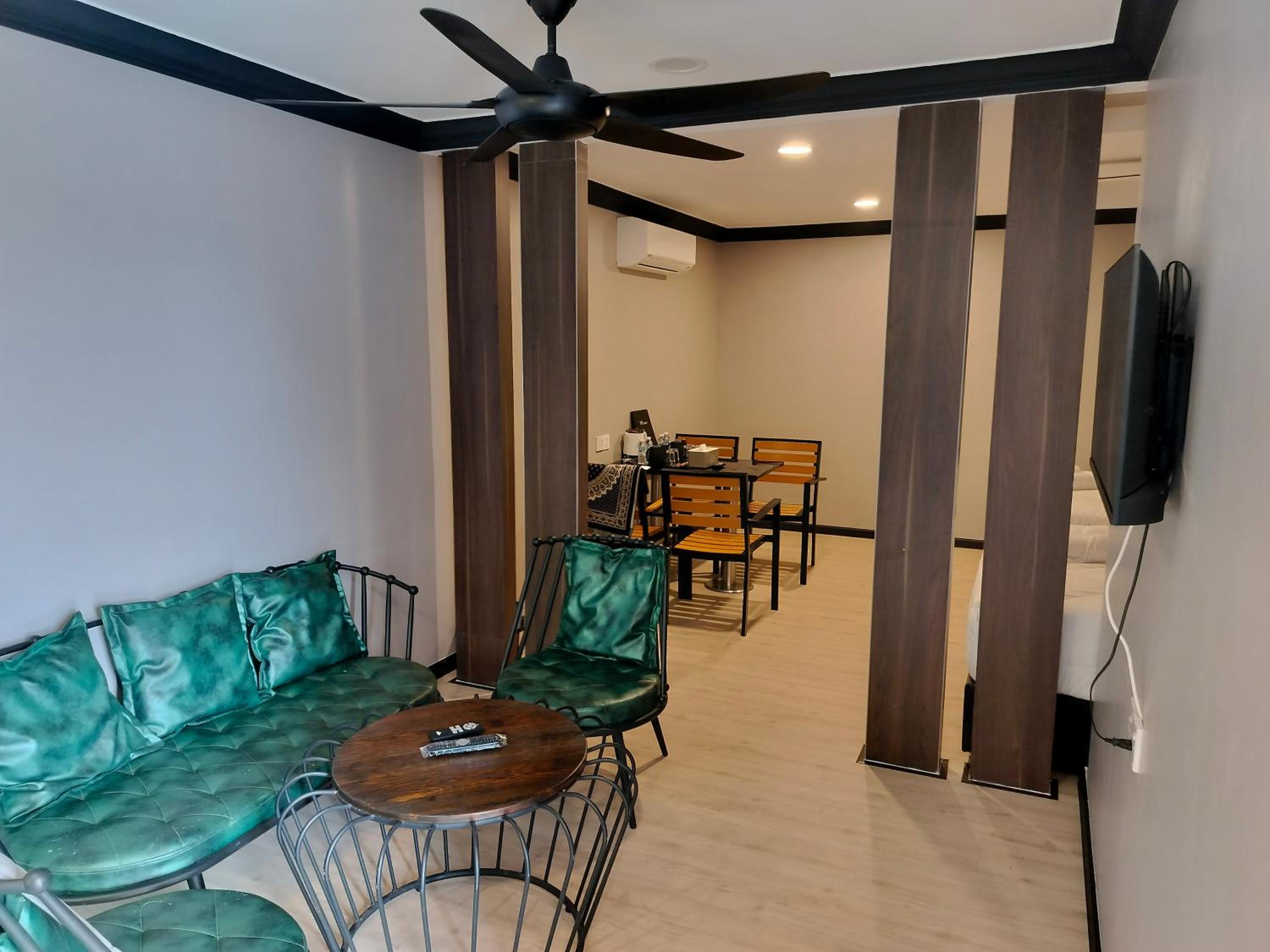 Family Room with Bathroom