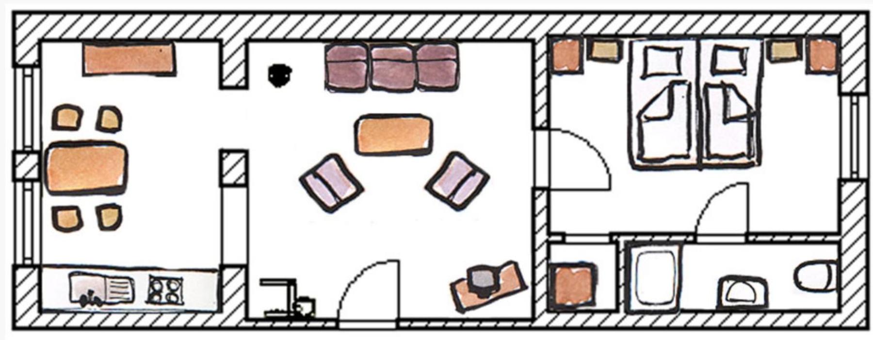 One-Bedroom Apartment with Balcony photo 3