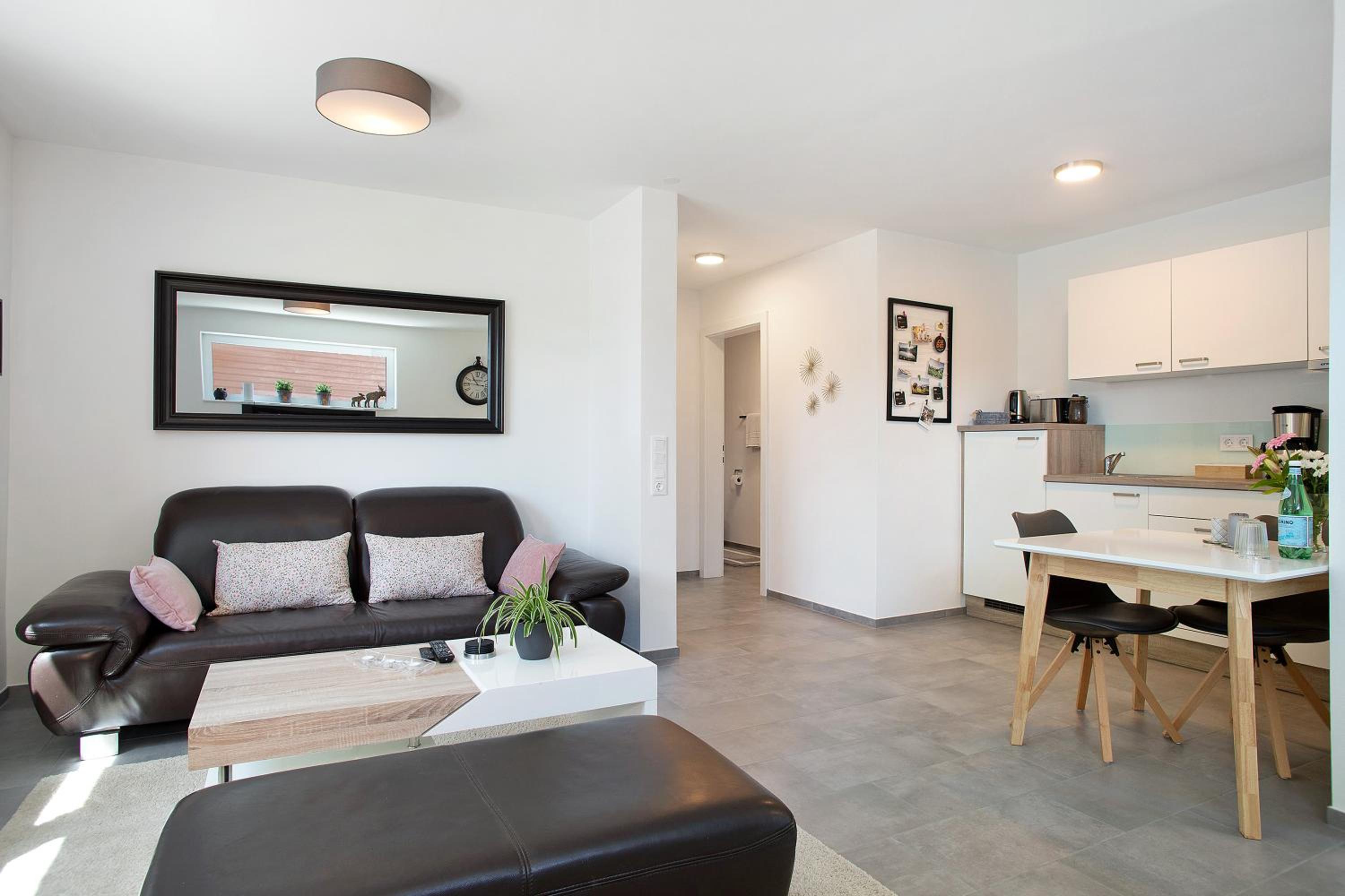 One-Bedroom Apartment with Garden View
