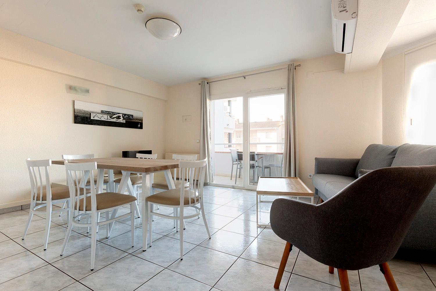 Apartamento de dos habitaciones