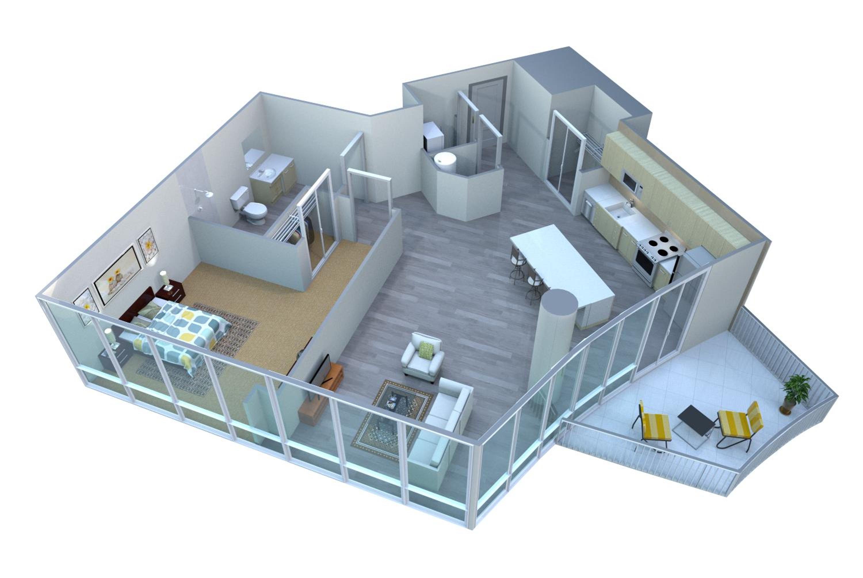 1 Bedroom Deluxe Sky - Photo 20