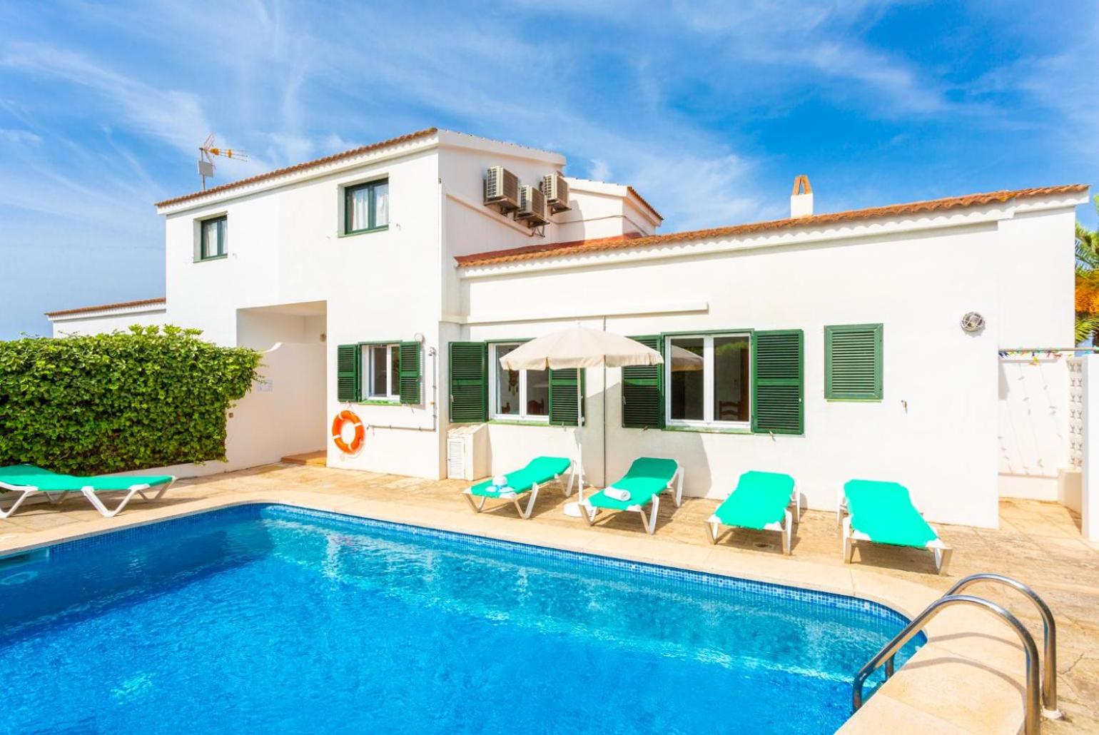 Villa con piscina privada