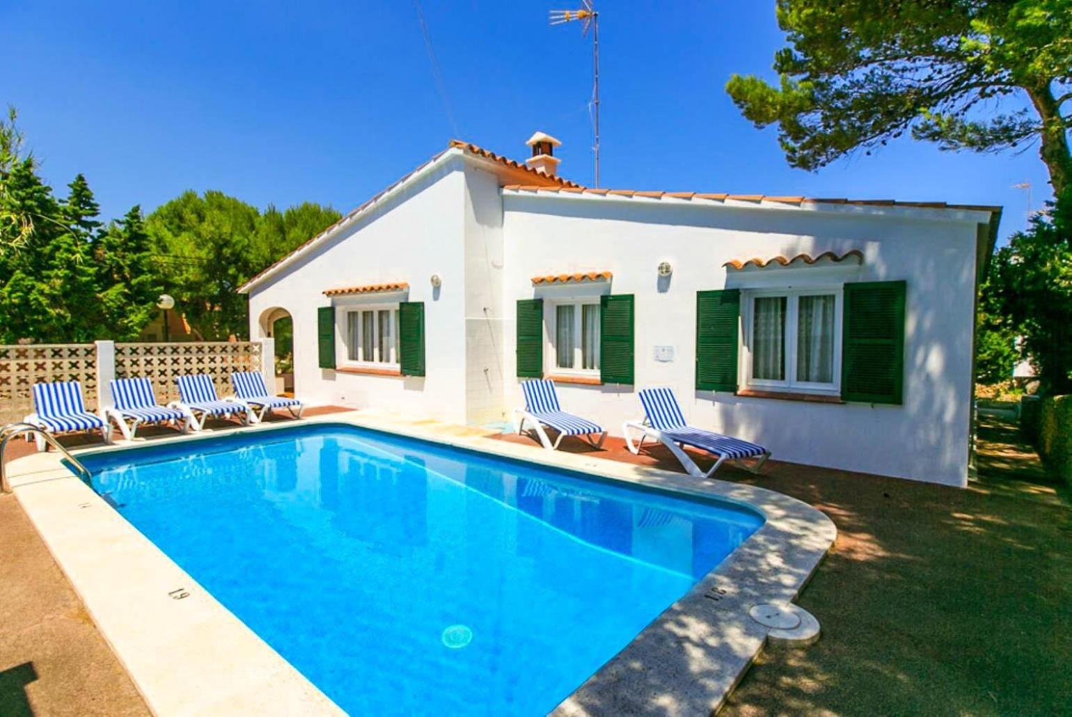 Villa con piscina privada