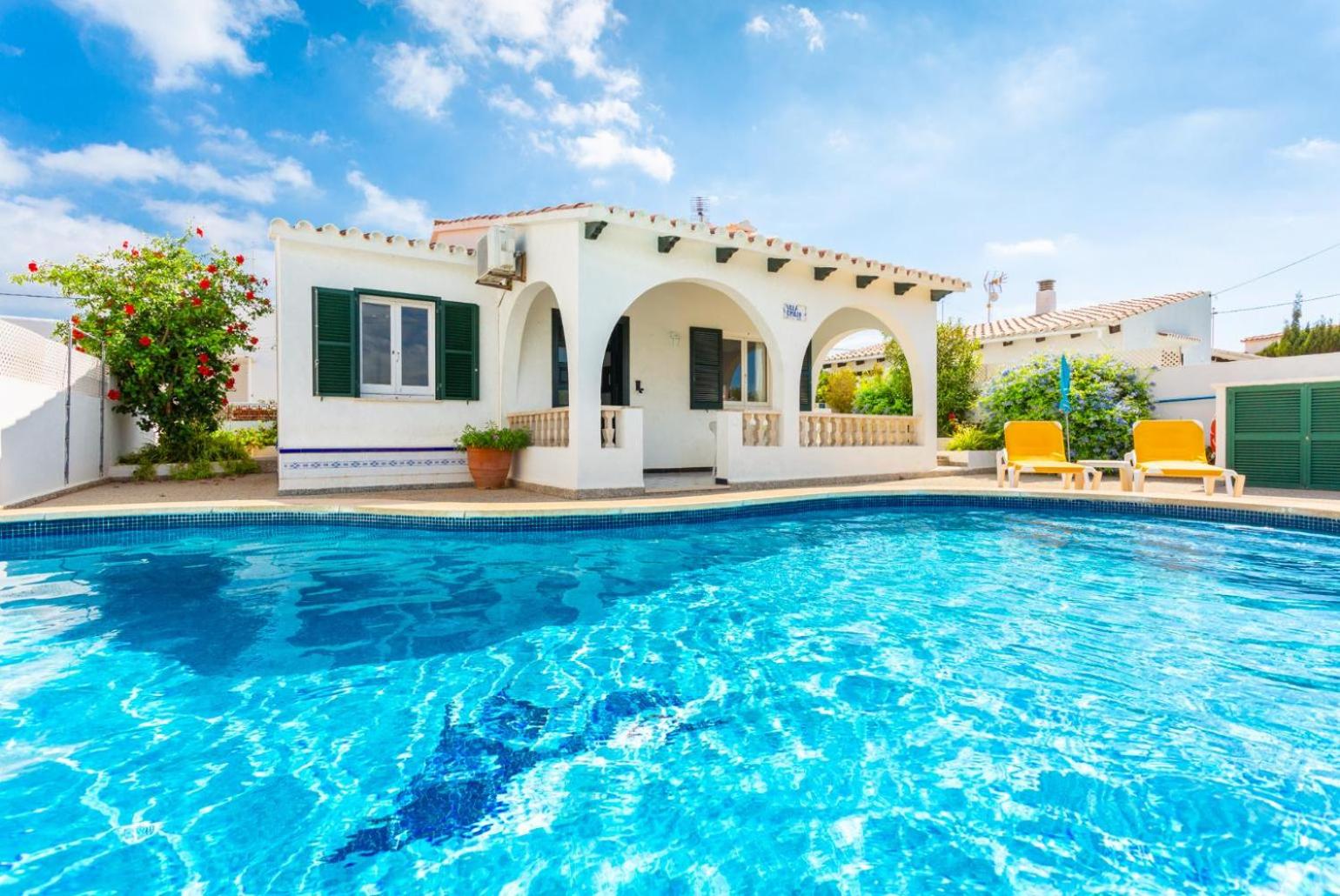 Villa con piscina privada