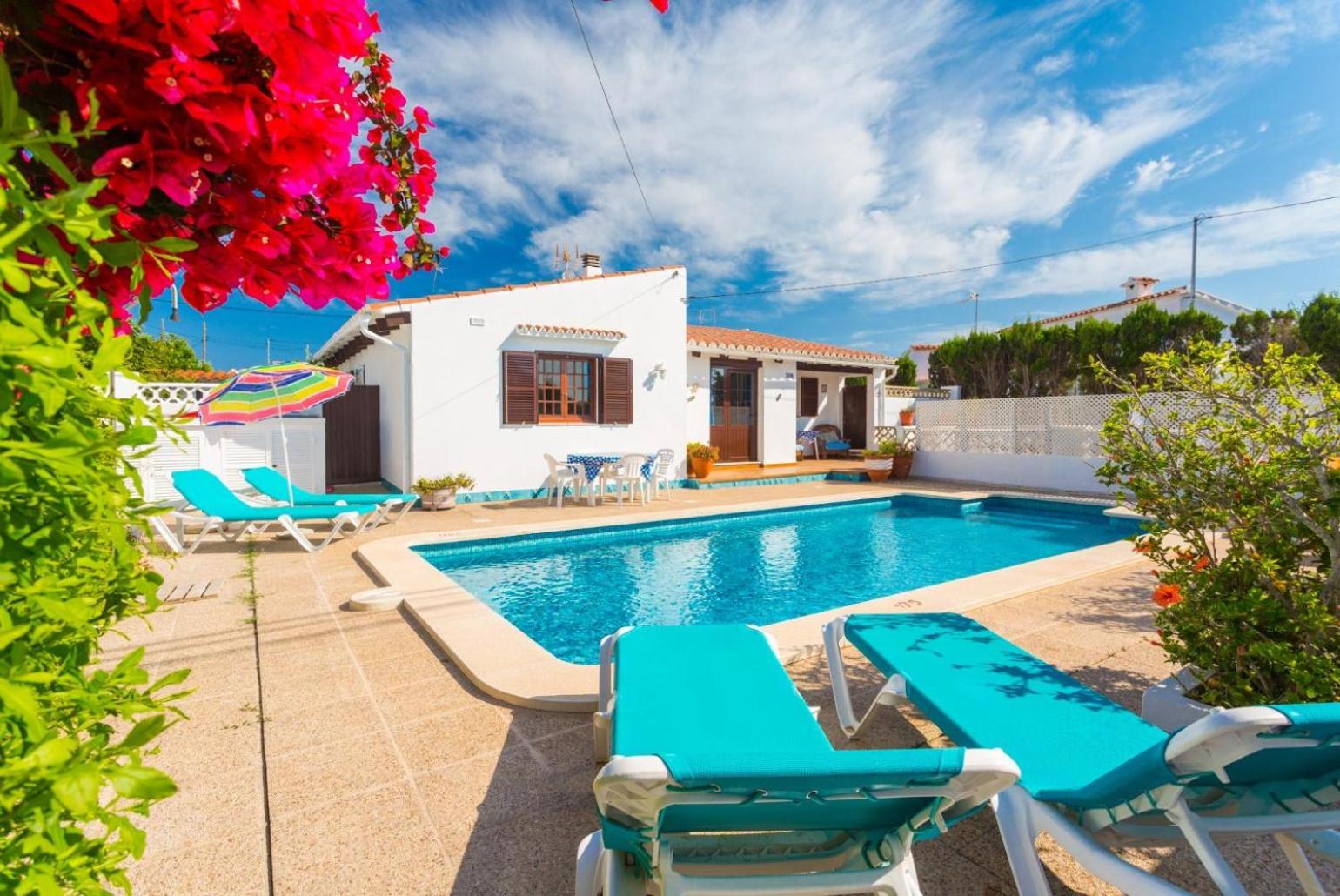 Villa con piscina privada