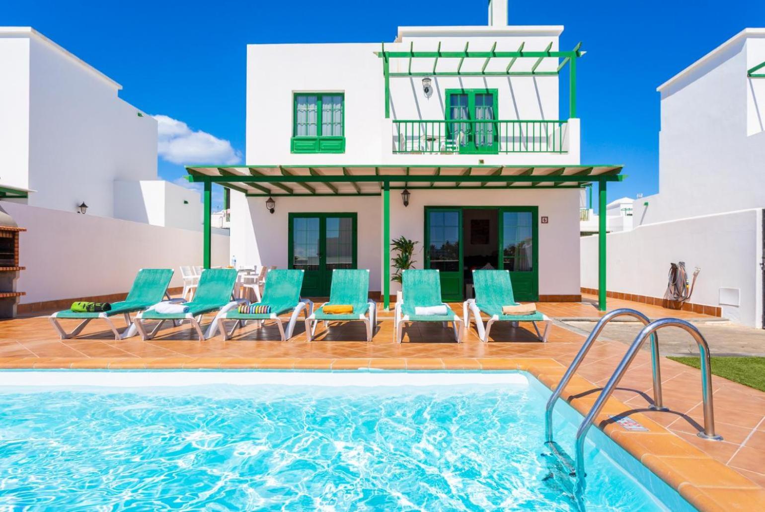 Villa con piscina privada