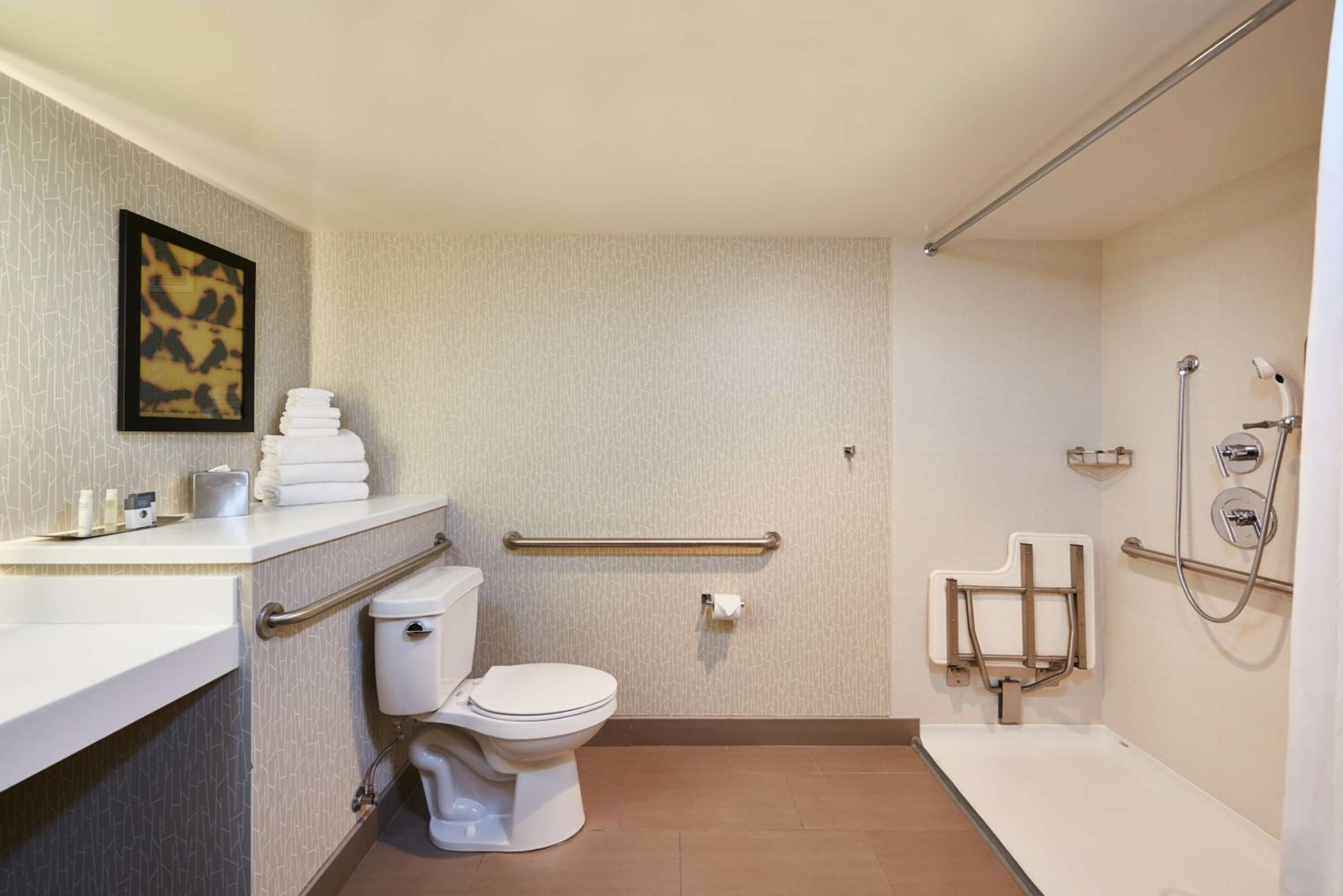 Queen Room with Two Queen Beds - Disability Access with Roll In Shower - Photo 4