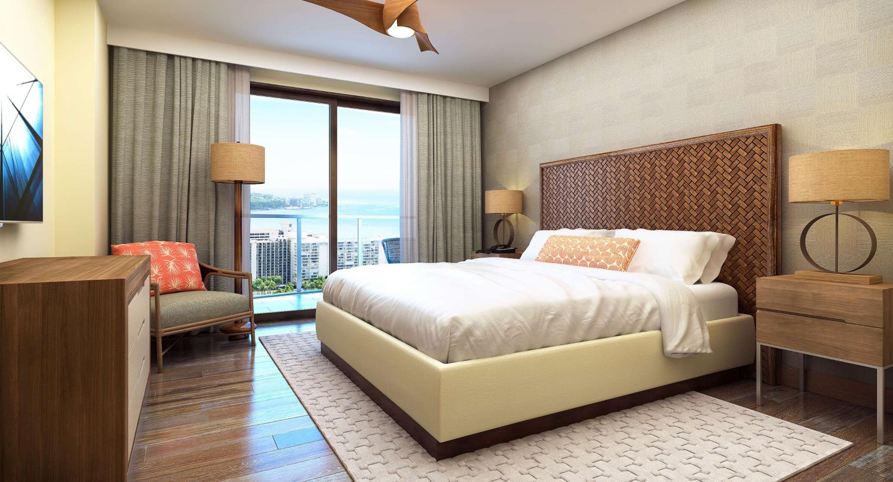 Three-Bedroom Penthouse Suite with Ocean View