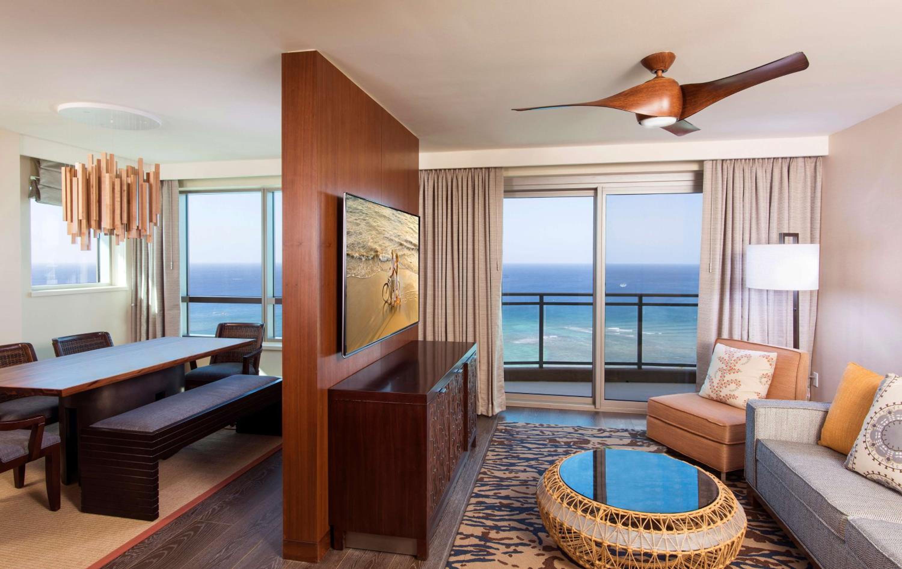 Three-Bedroom Penthouse Suite with Ocean View