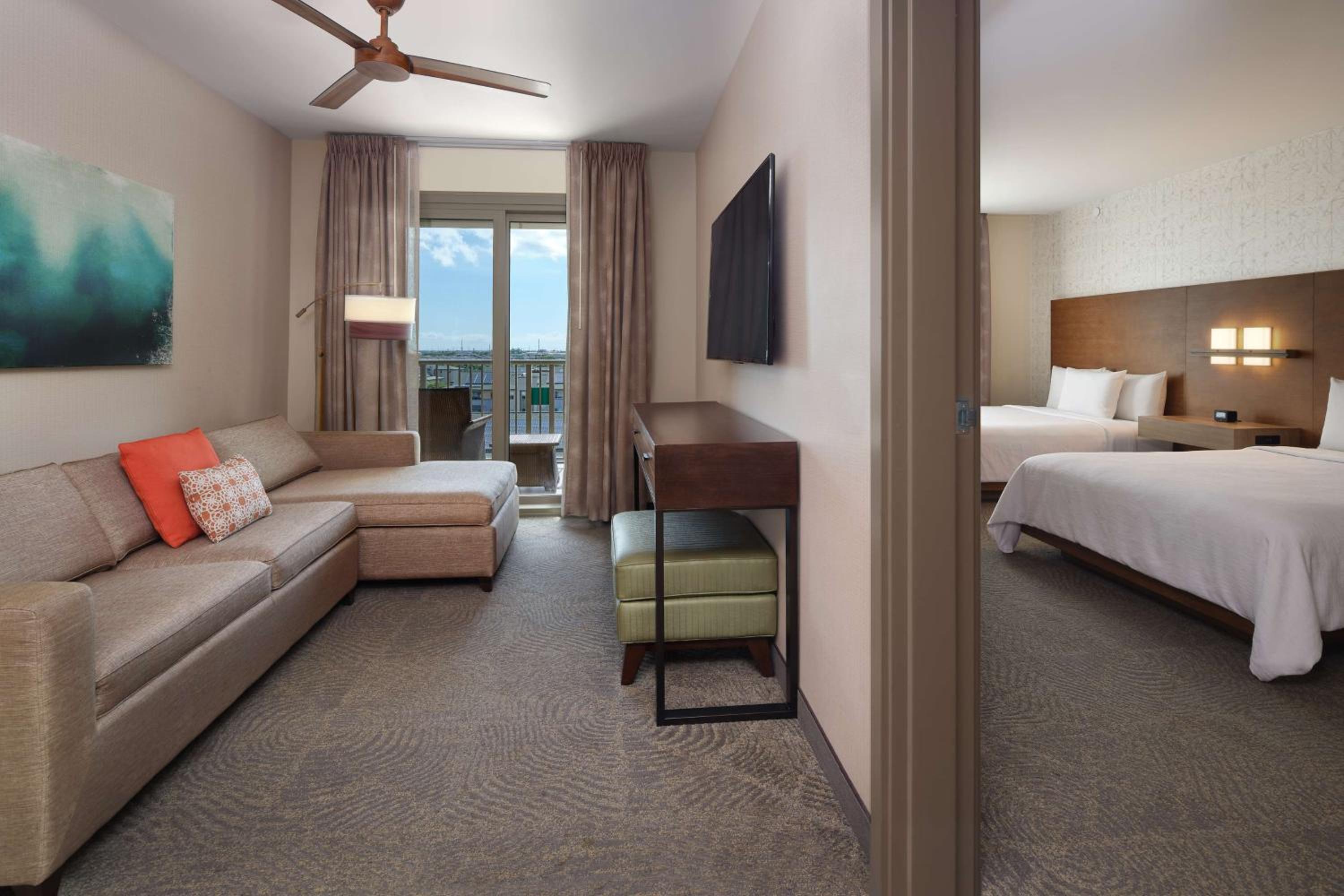One-Bedroom Suite with Two Queen Beds and Balcony